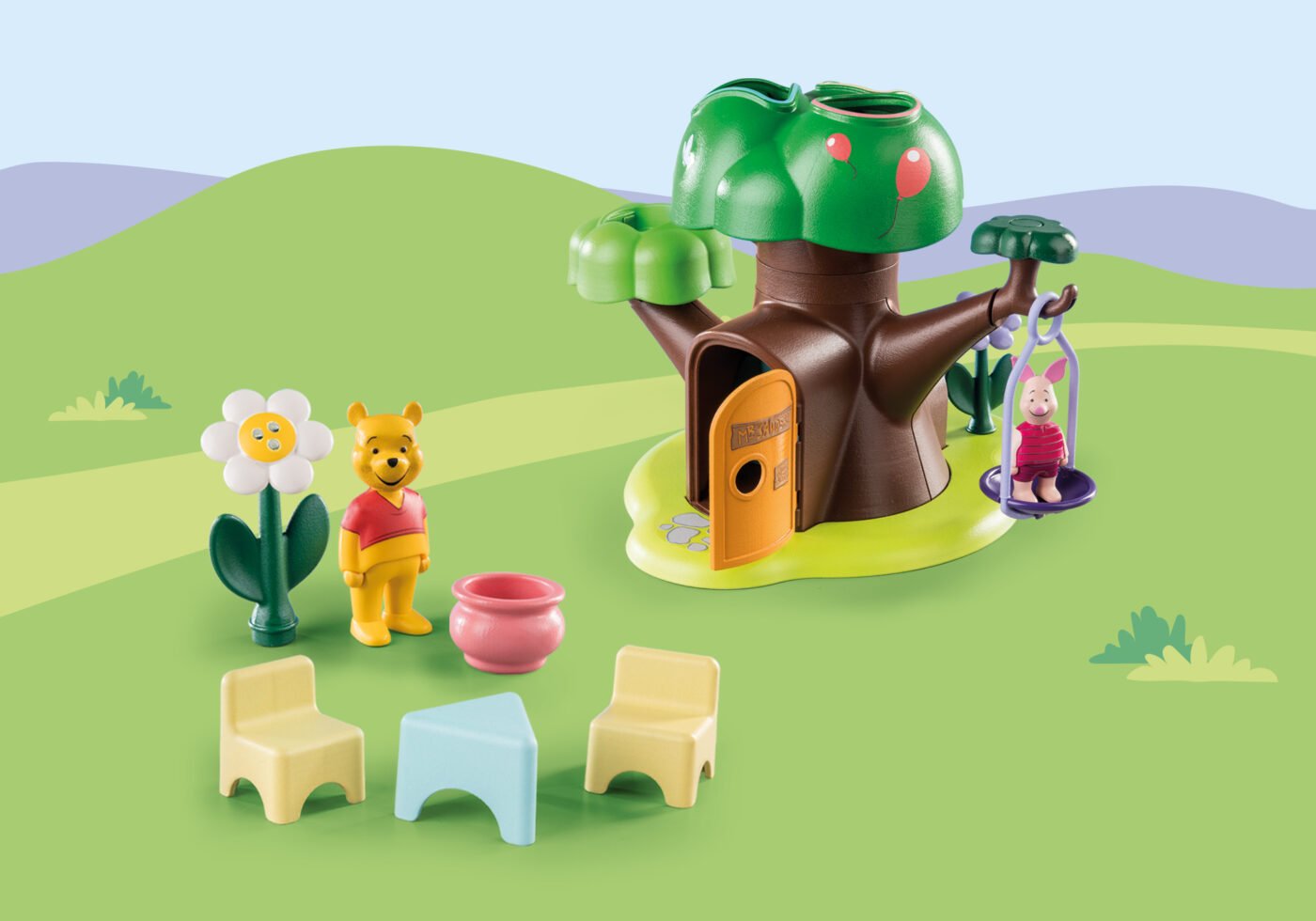Playmobil 71316 1.2.3 & Disney: Winnie's & Piglet's Tree House 123 ดิสนีย์ บ้านต้นไม้ของ วินนี่ & พิกเล็ต - Image 5