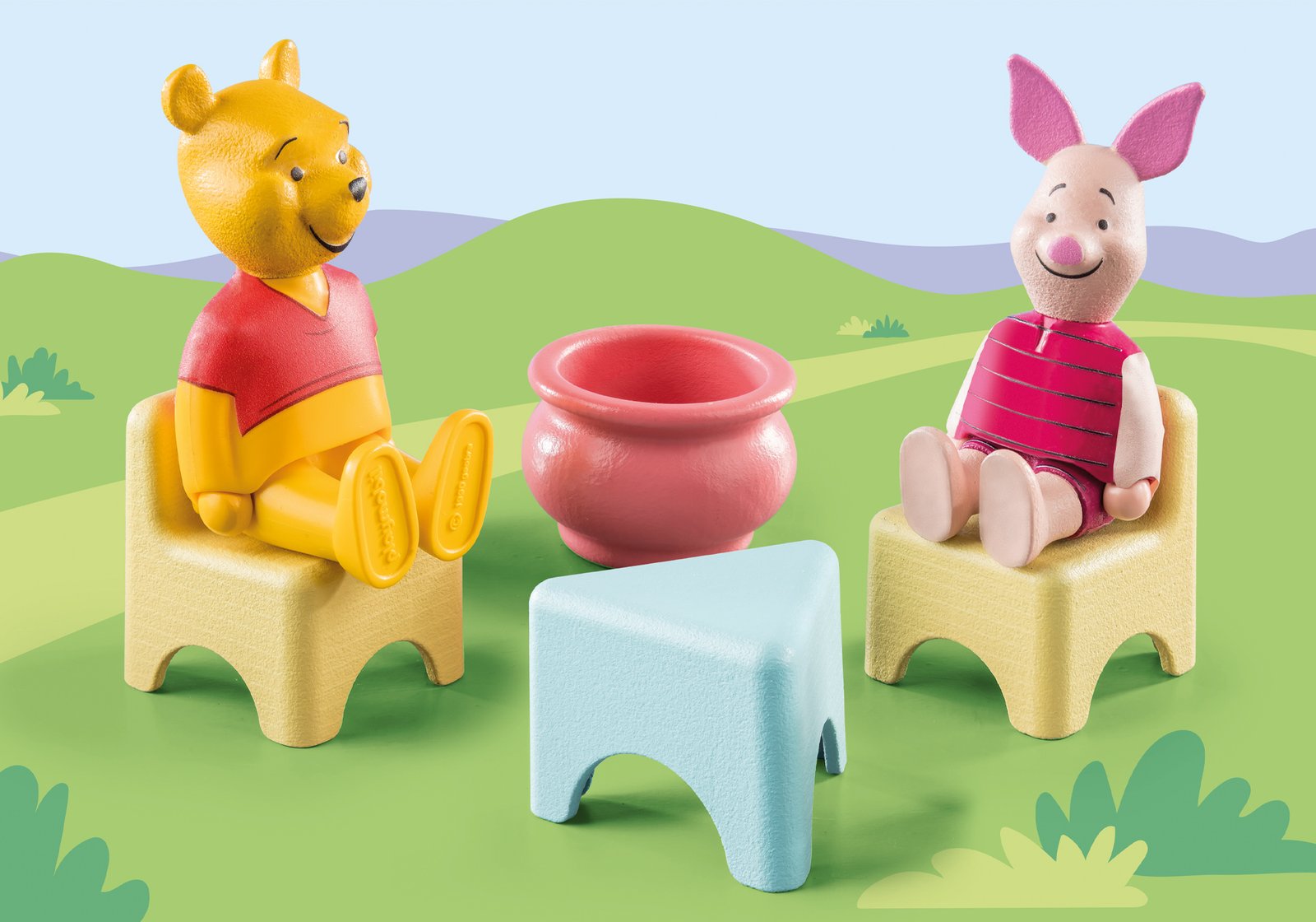 Playmobil 71316 1.2.3 & Disney: Winnie's & Piglet's Tree House 123 ดิสนีย์ บ้านต้นไม้ของ วินนี่ & พิกเล็ต - Image 6
