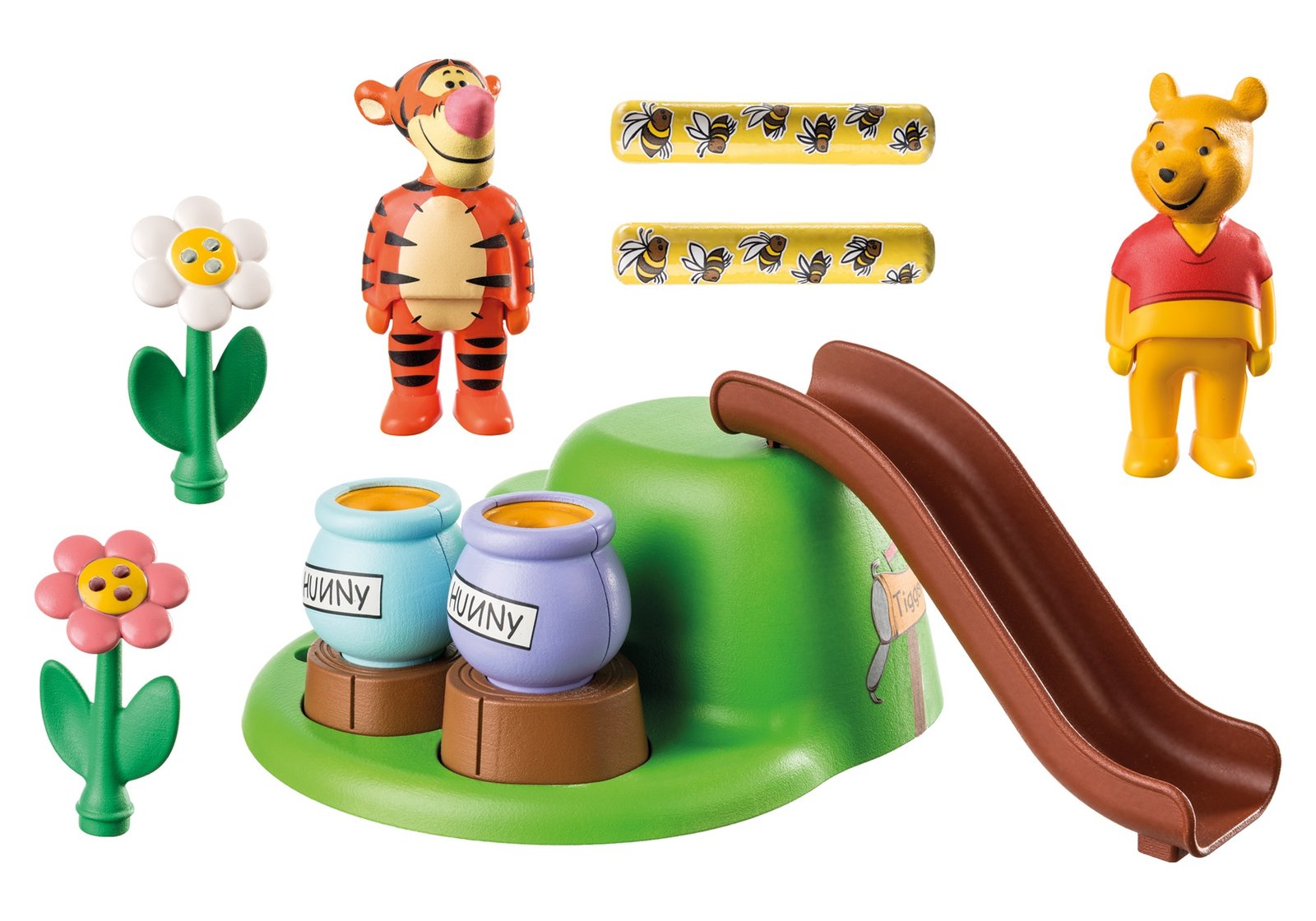 Playmobil 71317 1.2.3 & Disney: Winnie's & Tigger's Bee Garden 123 ดิสนีย์ สวนผึ้งของวินนี่และทิกเกอร์ - Image 3