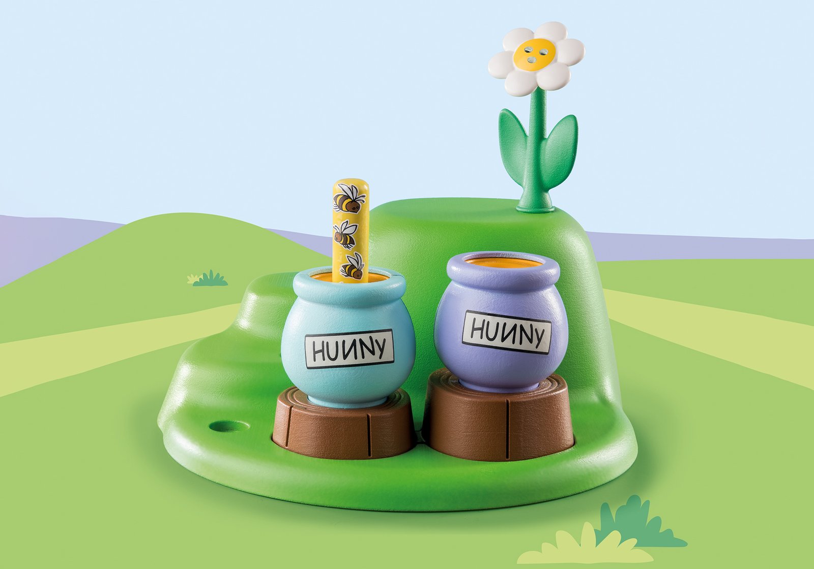 Playmobil 71317 1.2.3 & Disney: Winnie's & Tigger's Bee Garden 123 ดิสนีย์ สวนผึ้งของวินนี่และทิกเกอร์ - Image 5