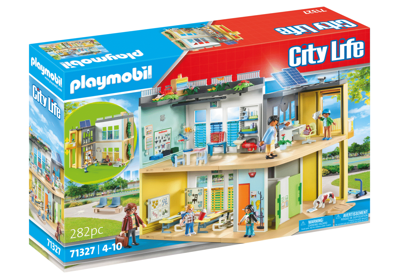Alternative view of Playmobil 71327 School Large School โรงเรียน อาคารเรียนใหญ่