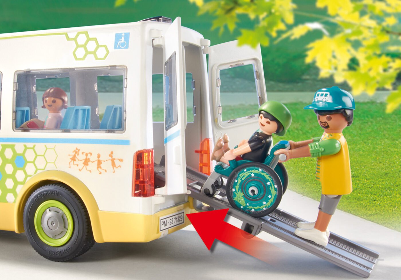Playmobil 71329 School School Bus โรงเรียน รถโรงเรียน - Image 5