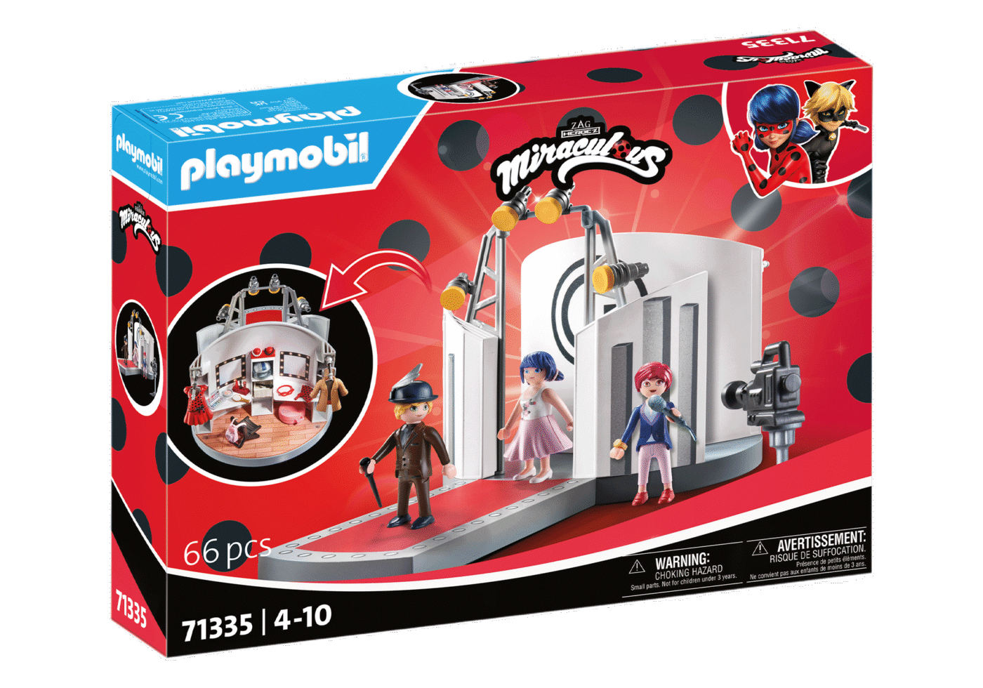 Alternative view of Playmobil 71335 Miraculous: Fashion Show in Paris มิราคูลัส แฟชั่นโชว์ในปารีส