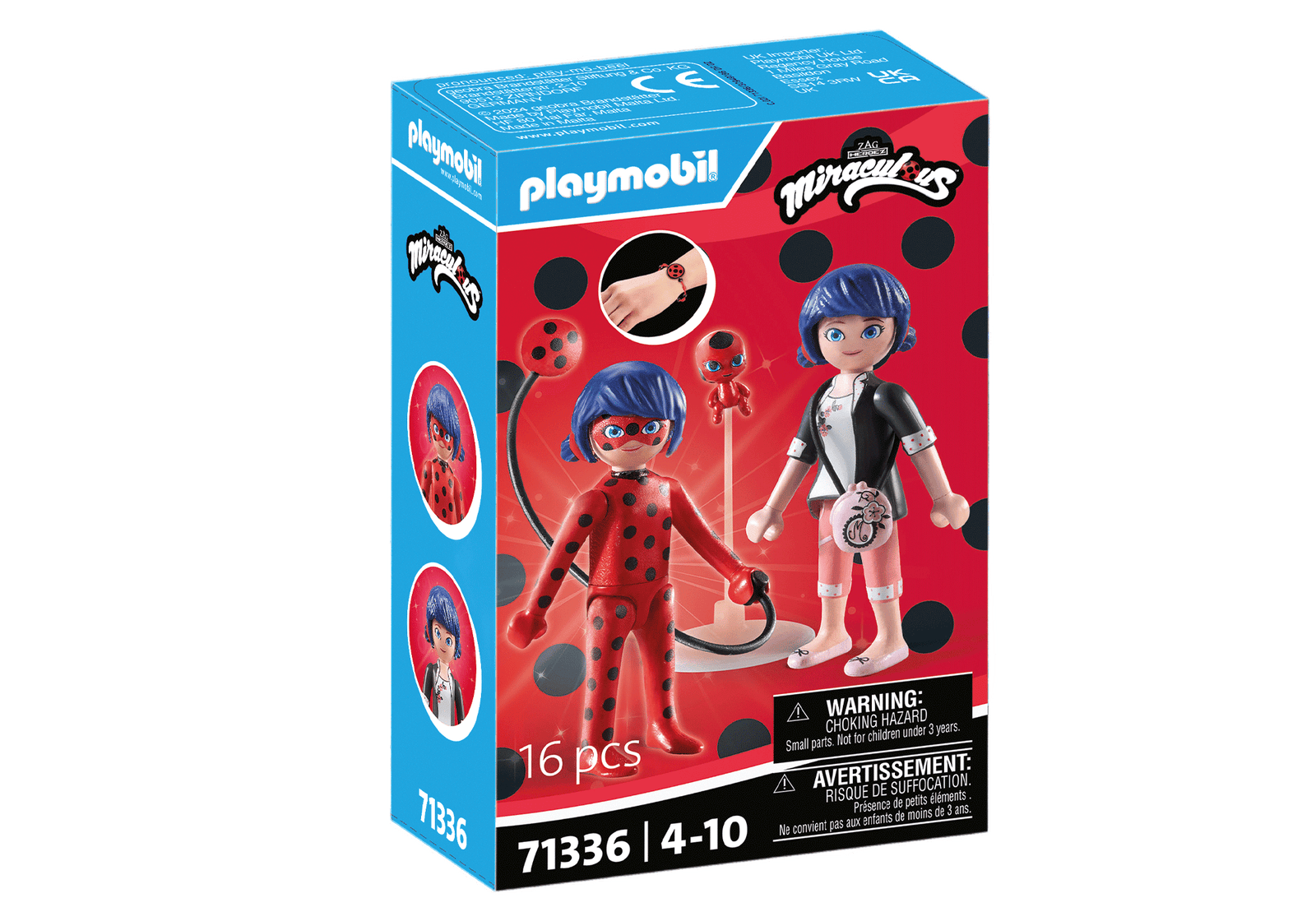 Playmobil 71336 Miraculous: Marinette & Ladybug มิราคูลัส มาริเน็ตต์และเลดี้บั๊ก - Image 2
