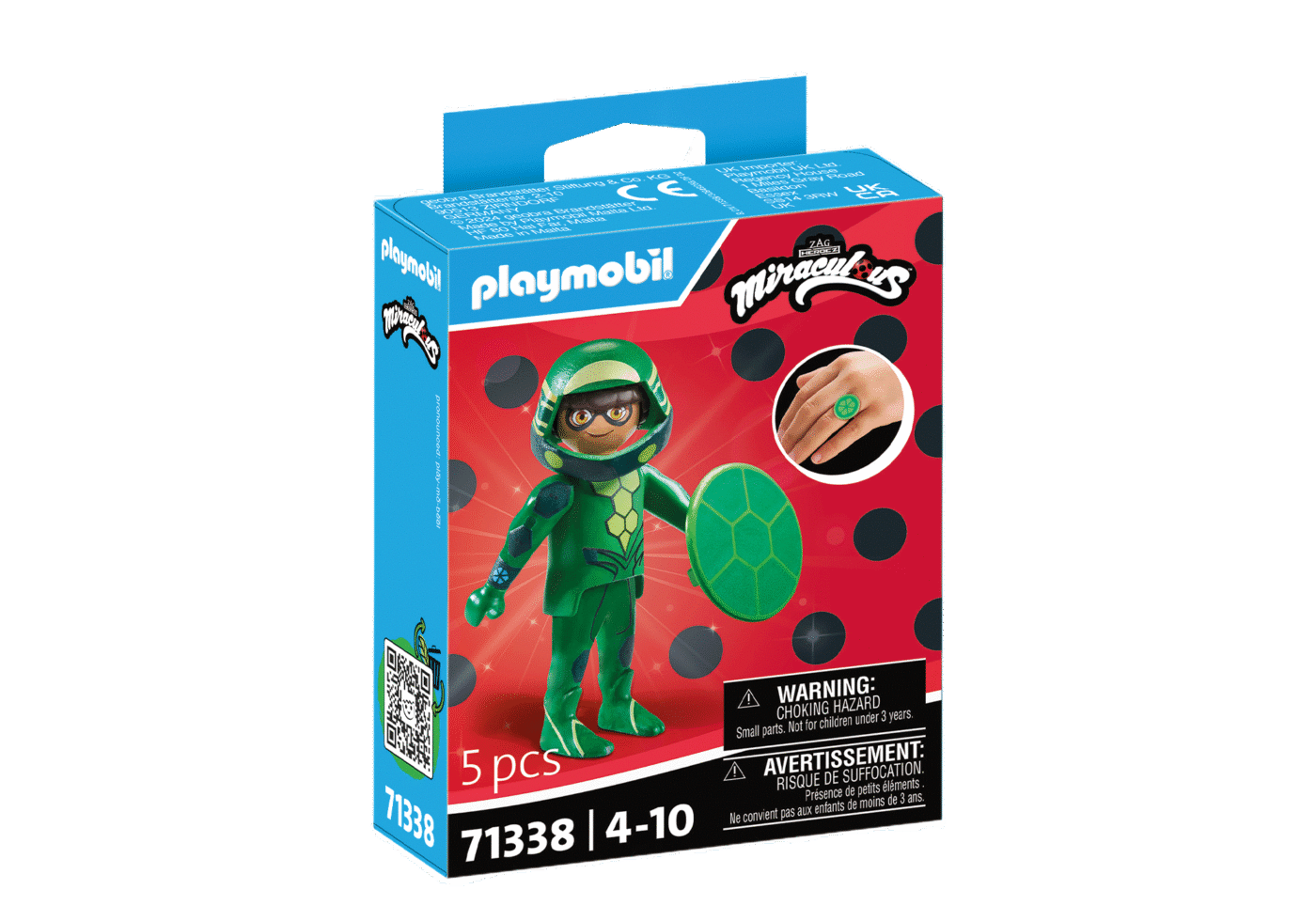 Alternative view of Playmobil 71338 Miraculous: Carapace มิราคูลัส คาราเพส