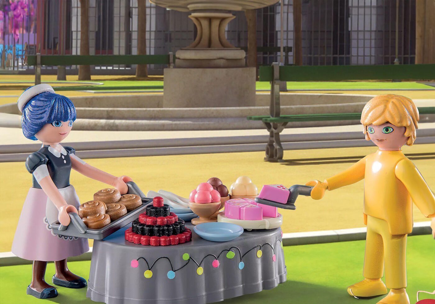 Playmobil 71344 Advent Calendar: Miraculous: Picnic in Paris แอดเว้นท์ มิราคูลัส ปิคนิคในปารีส - Image 5