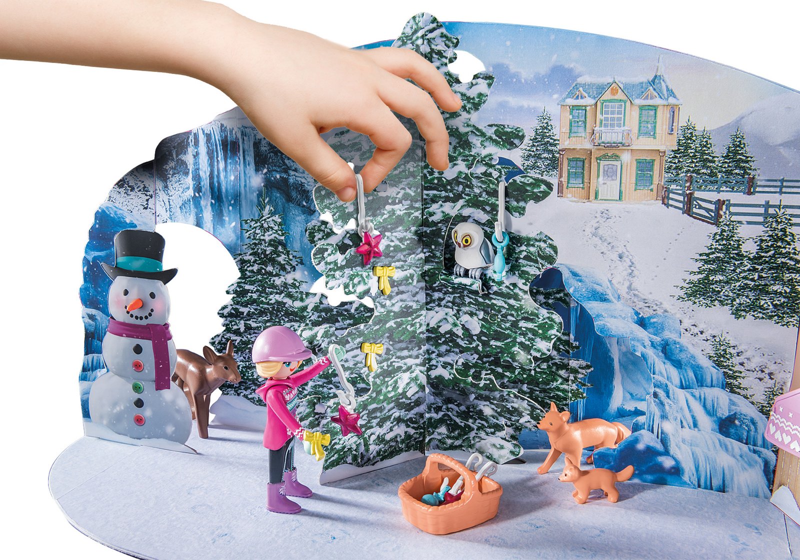 Playmobil 71345 Advent Calendar Christmas sleigh ride แอดเว้นท์ นั่งเลื่อนคริสต์มาส - Image 5