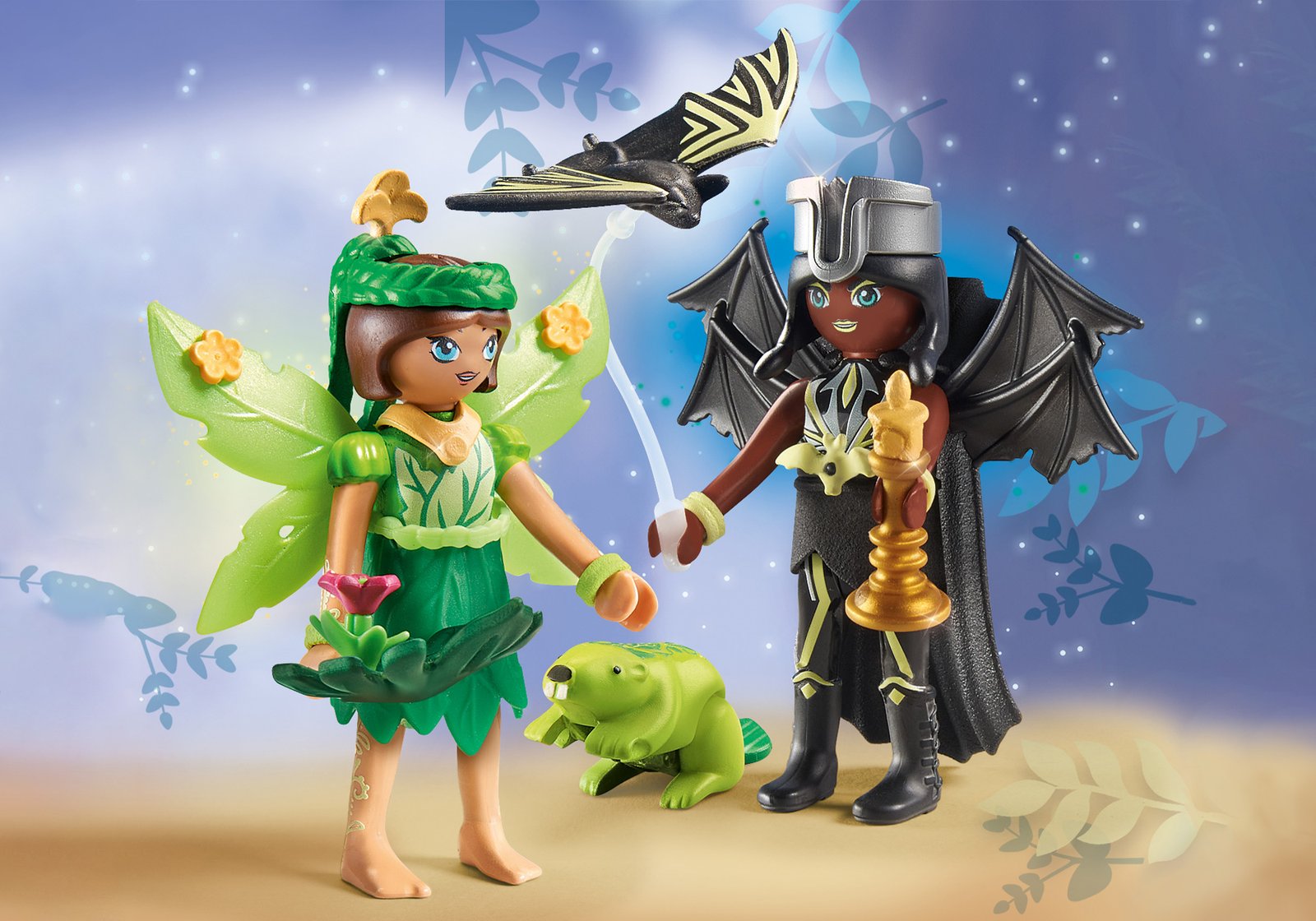 Playmobil 71350 AYUMA V Forest Fairy & Bat Fairy with Soul Animals อายูมา นางฟ้าแห่งป่าและนางฟ้าค้างคาวกับสัตว์วิญญาณ