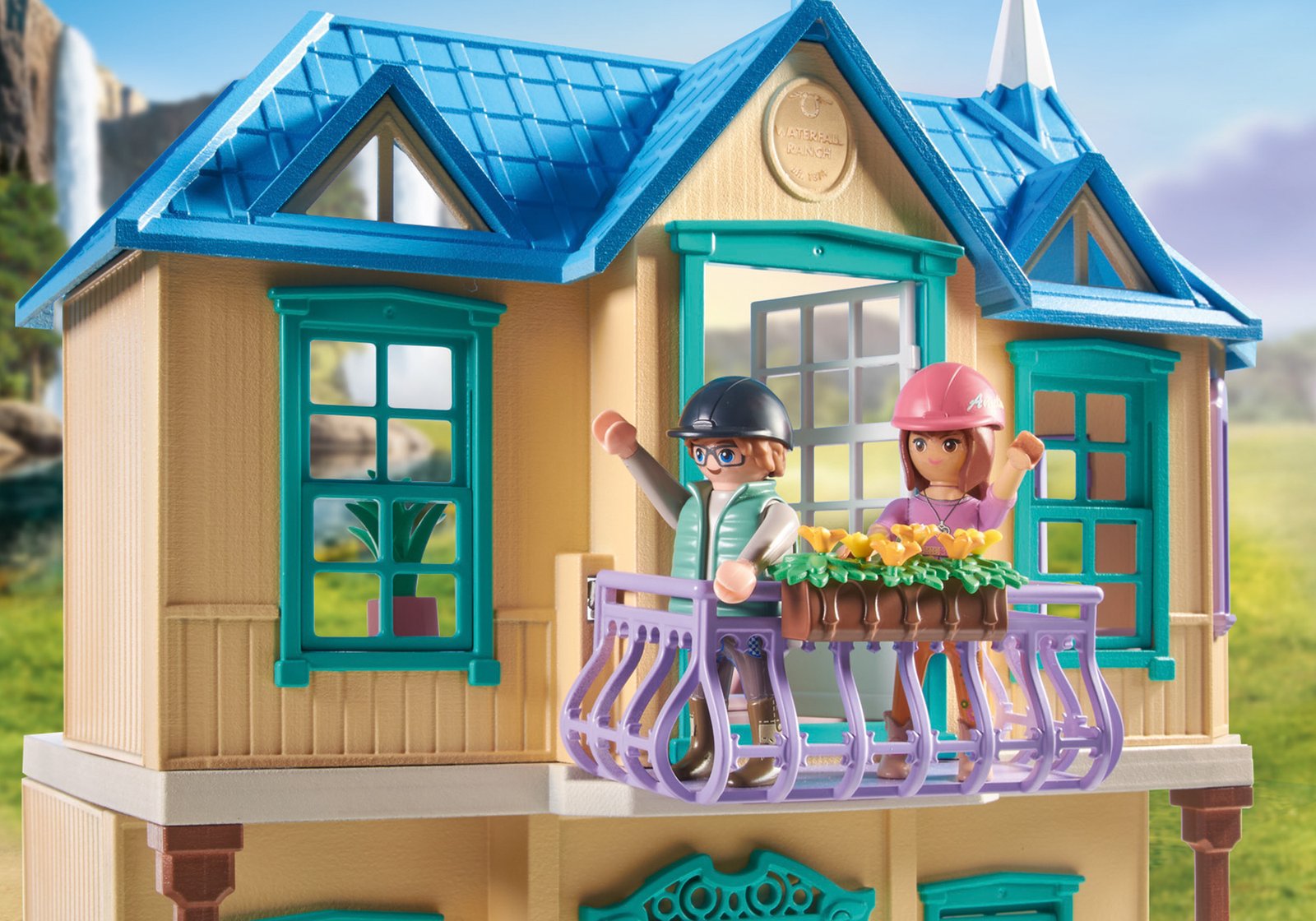 Playmobil 71351 Horses of Waterfall Waterfall Ranch ม้าแห่งวอเตอร์ฟอลล์ ฟาร์มวอเตอร์ฟอลล์ - Image 7