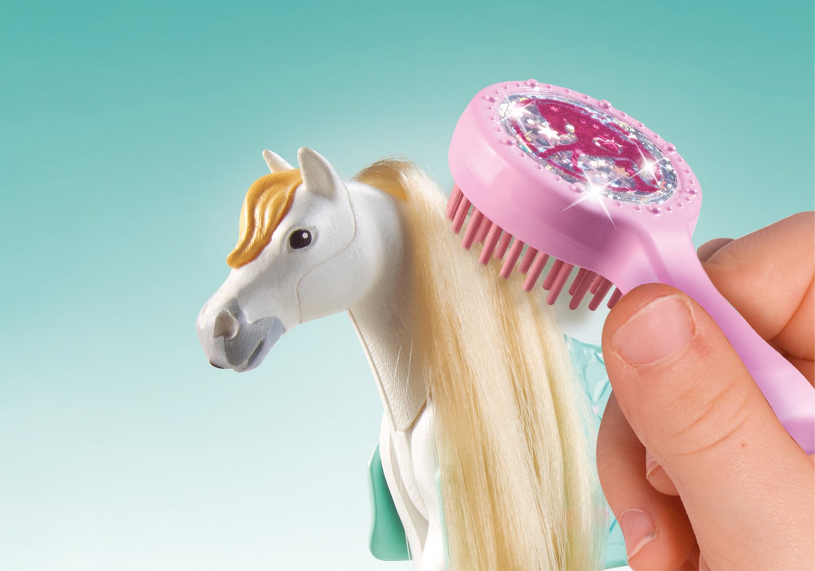Playmobil 71354 Horses of Waterfall Washing Station with Isabella and Liones ม้าแห่งวอเตอร์ฟอลล์ คอกอาบน้ำม้ากับอิซาเบลลาและไลออนเนส - Image 7
