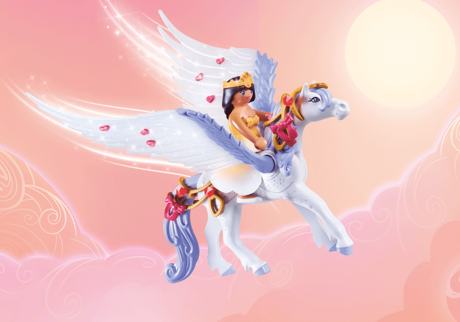 Playmobil 71361 Princess Magic Pegasus with Rainbow in the Clouds Princess Magic ม้าเพกาซัสกับสายรุ้ง - Image 4