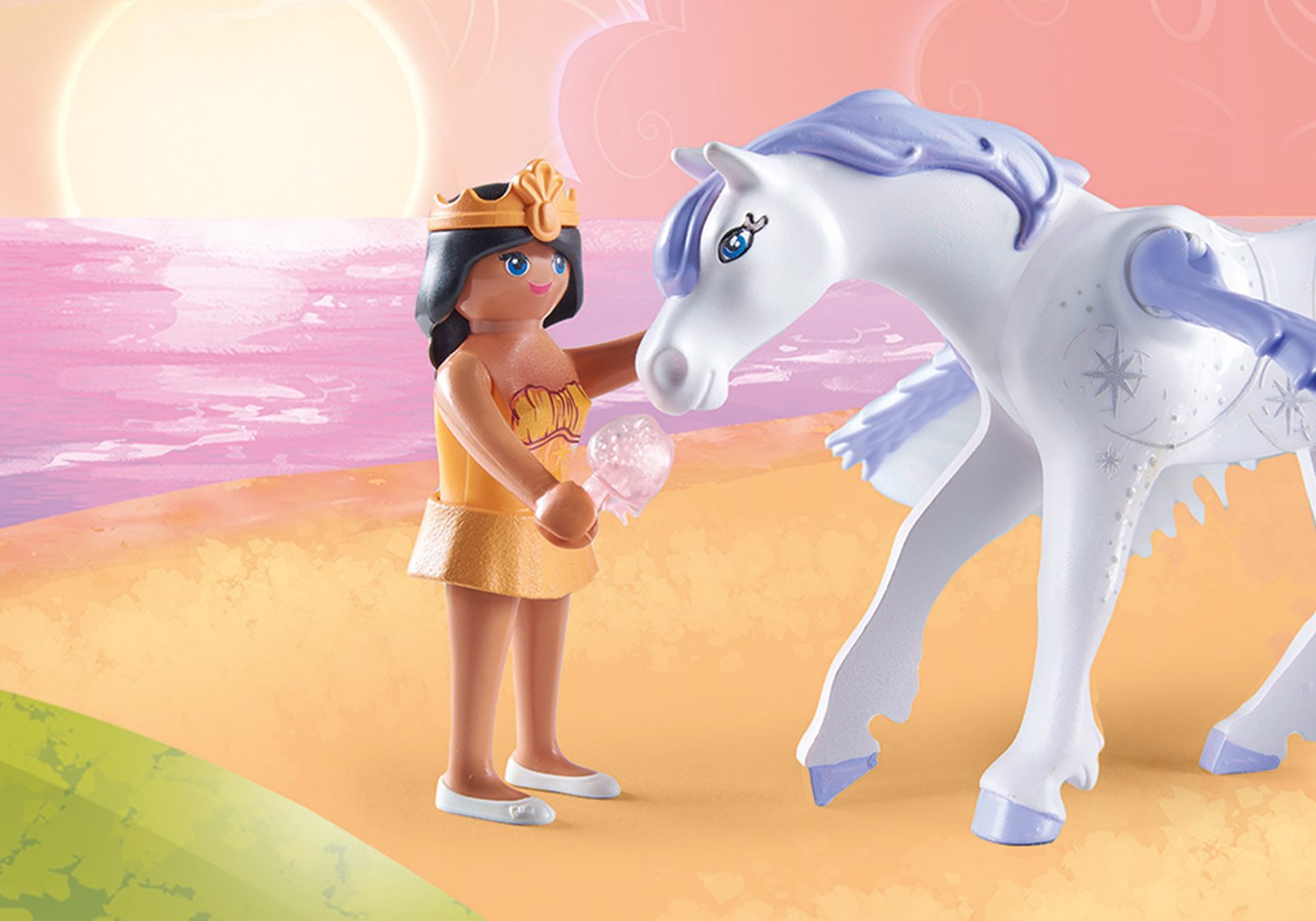 Playmobil 71361 Princess Magic Pegasus with Rainbow in the Clouds Princess Magic ม้าเพกาซัสกับสายรุ้ง - Image 6