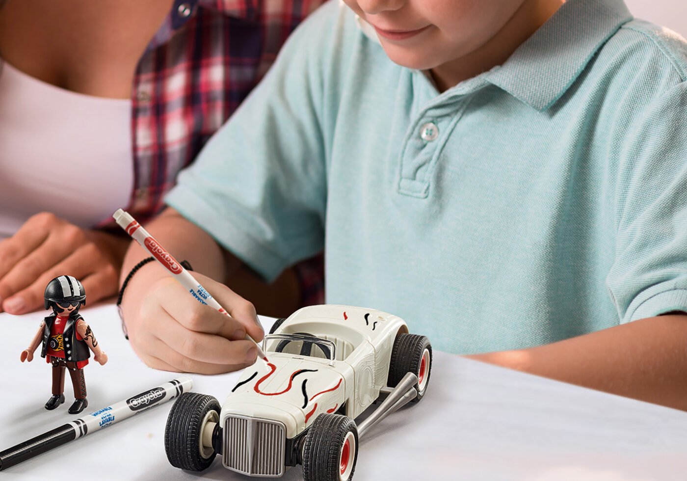 Playmobil 71376 Color: Hot Rod ระบายสีฟิกเกอร์ รถแข่ง - Image 6
