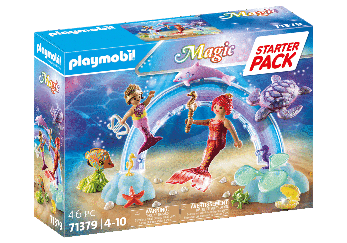 Alternative view of Playmobil 71379 Starter Pack Mermaids  สตาร์ทเตอร์ นางเงือก