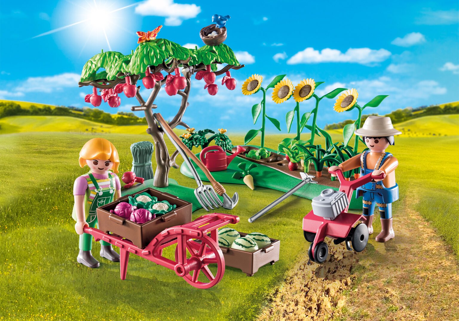 Playmobil 71380 Starter Pack Vegetable Garden สตาร์ทเตอร์ ฟาร์มสวนผัก