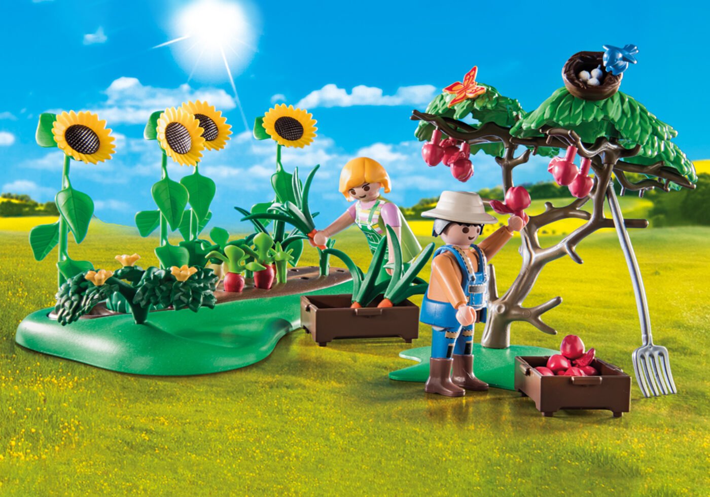 Playmobil 71380 Starter Pack Vegetable Garden สตาร์ทเตอร์ ฟาร์มสวนผัก - Image 4