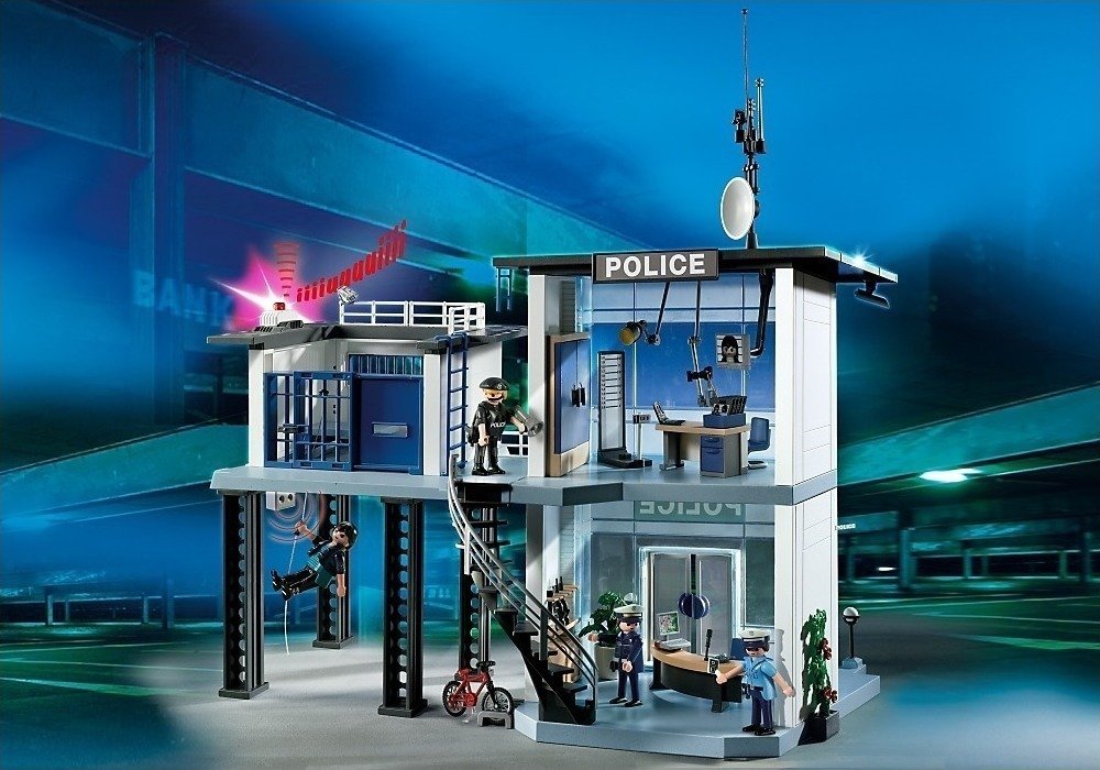Playmobil 71395 Exclusive Police Station with Alarm System (int) เอ็กซ์คลูซีฟ สถานีตำรวจพร้อมระบบเตือนภัย (int)