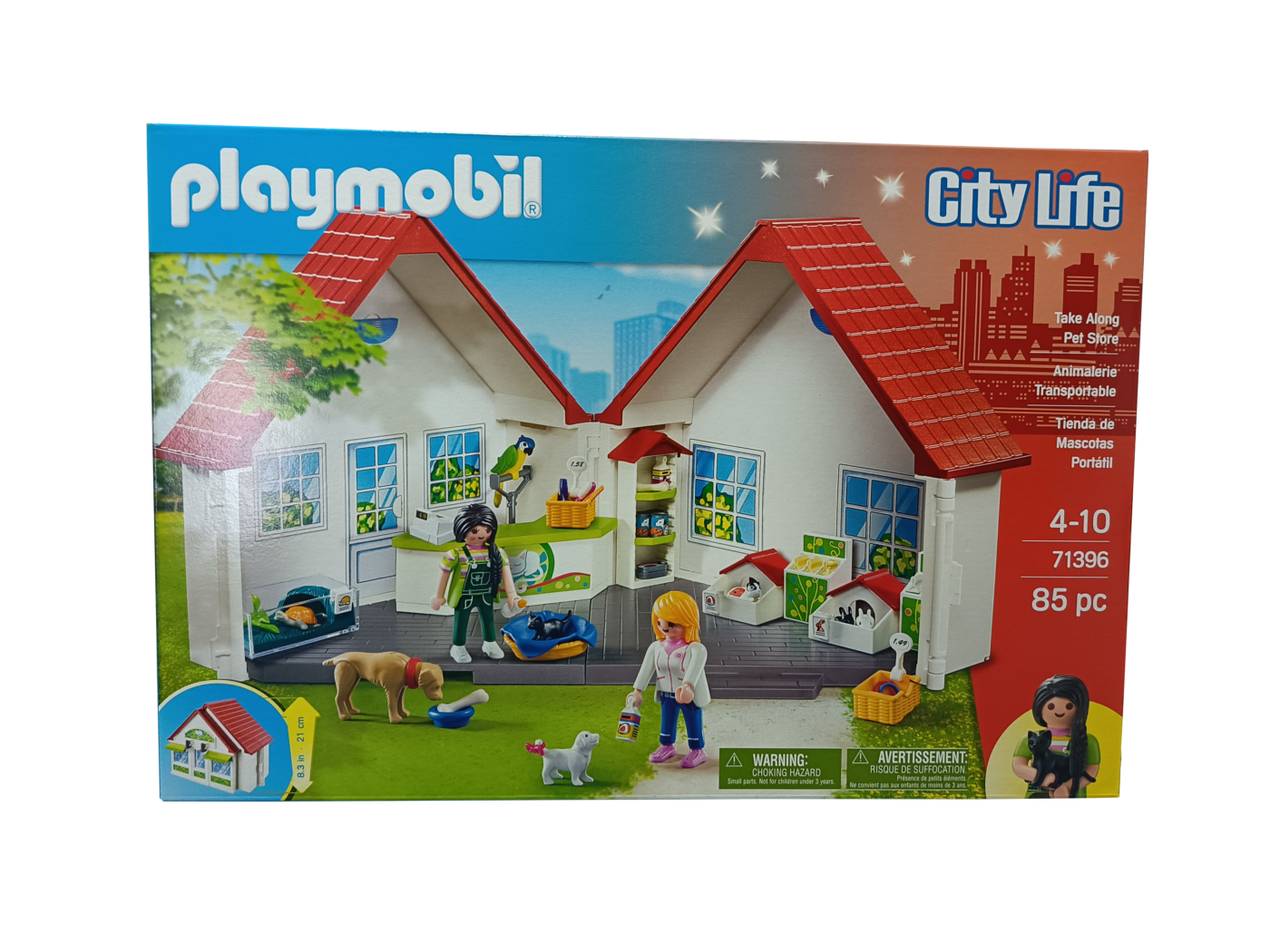 Alternative view of Playmobil 71396 Exclusive Take Along Pet Store เอ็กซ์คลูซีฟ ร้านขายสัตว์เลี้ยงกระเป๋าหิ้ว