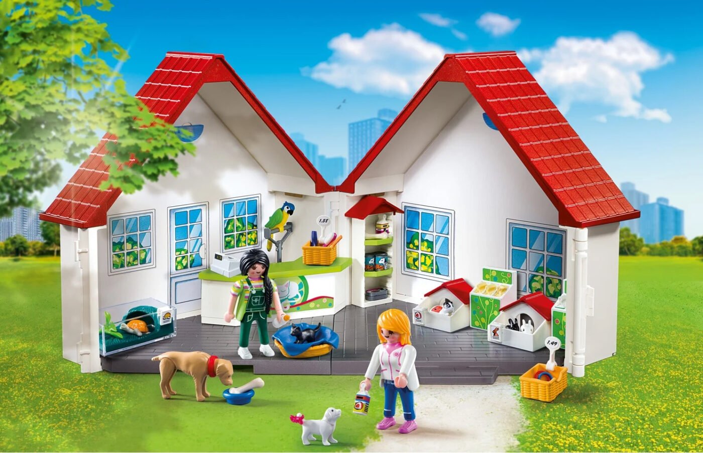 Playmobil 71396 Exclusive Take Along Pet Store เอ็กซ์คลูซีฟ ร้านขายสัตว์เลี้ยงกระเป๋าหิ้ว - Image 3