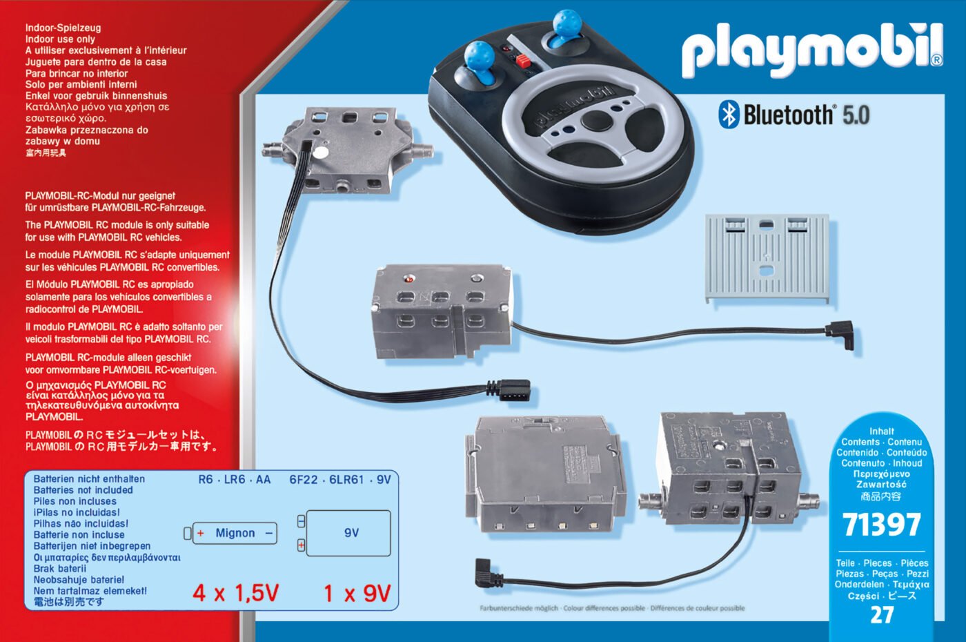 Playmobil 71397 Bluetooth RC Module Set ของเล่นบทบาทสมมติ อาร์ซี ชุดโมดูล RC บลูทูธ - Image 4