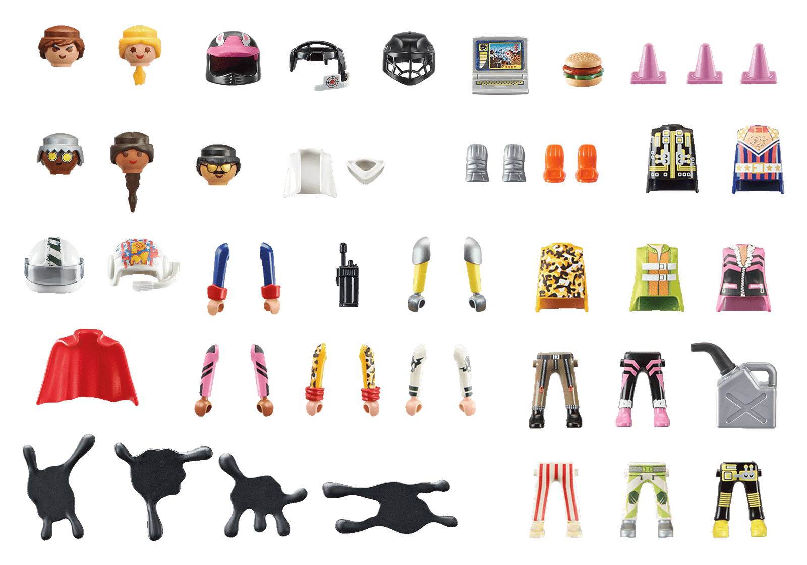 Playmobil 71399 My Figures: Stunt Show มายฟิกเกอร์: สตั๊นท์โชว์ - Image 3