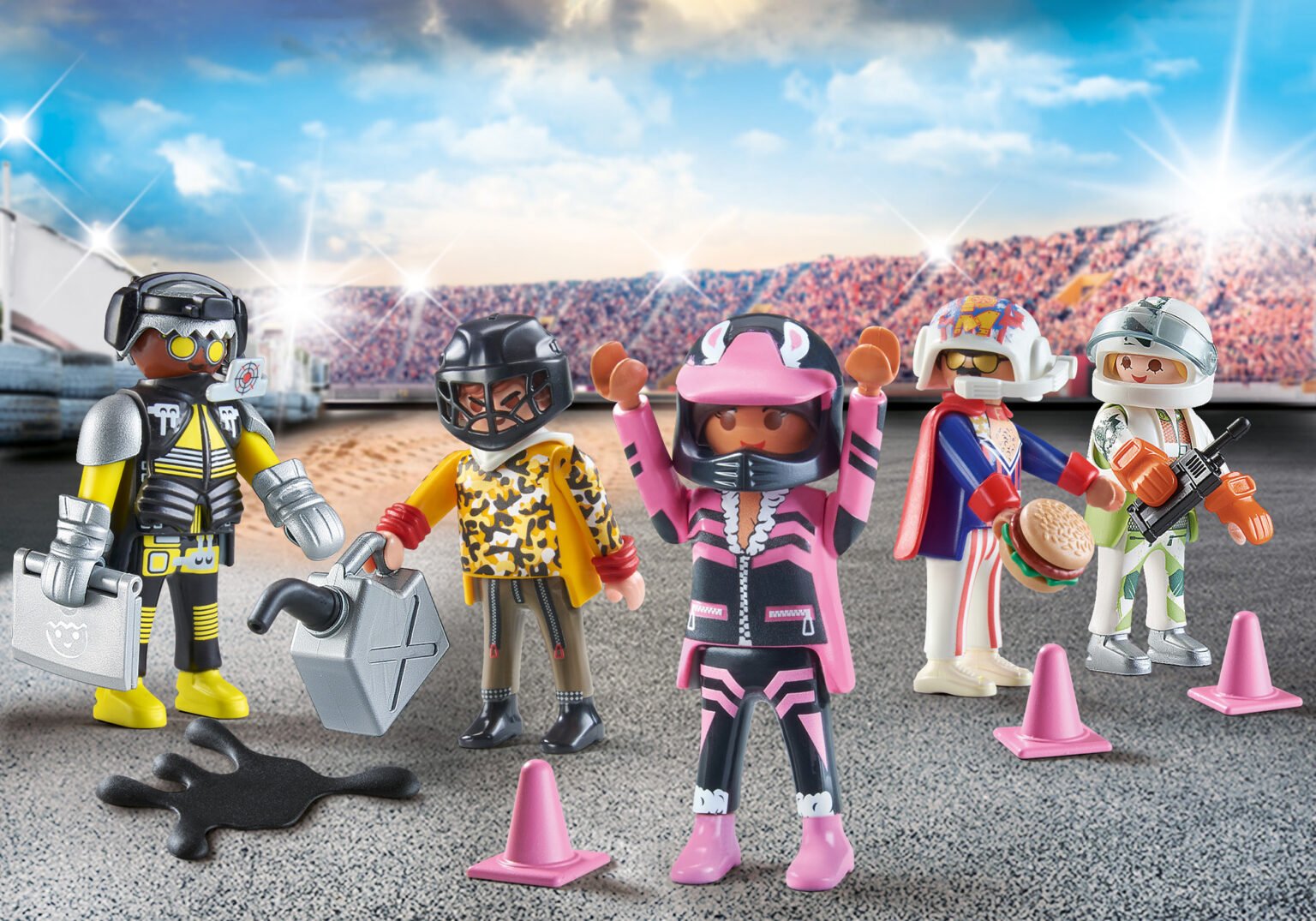 Playmobil 71399 My Figures: Stunt Show มายฟิกเกอร์: สตั๊นท์โชว์