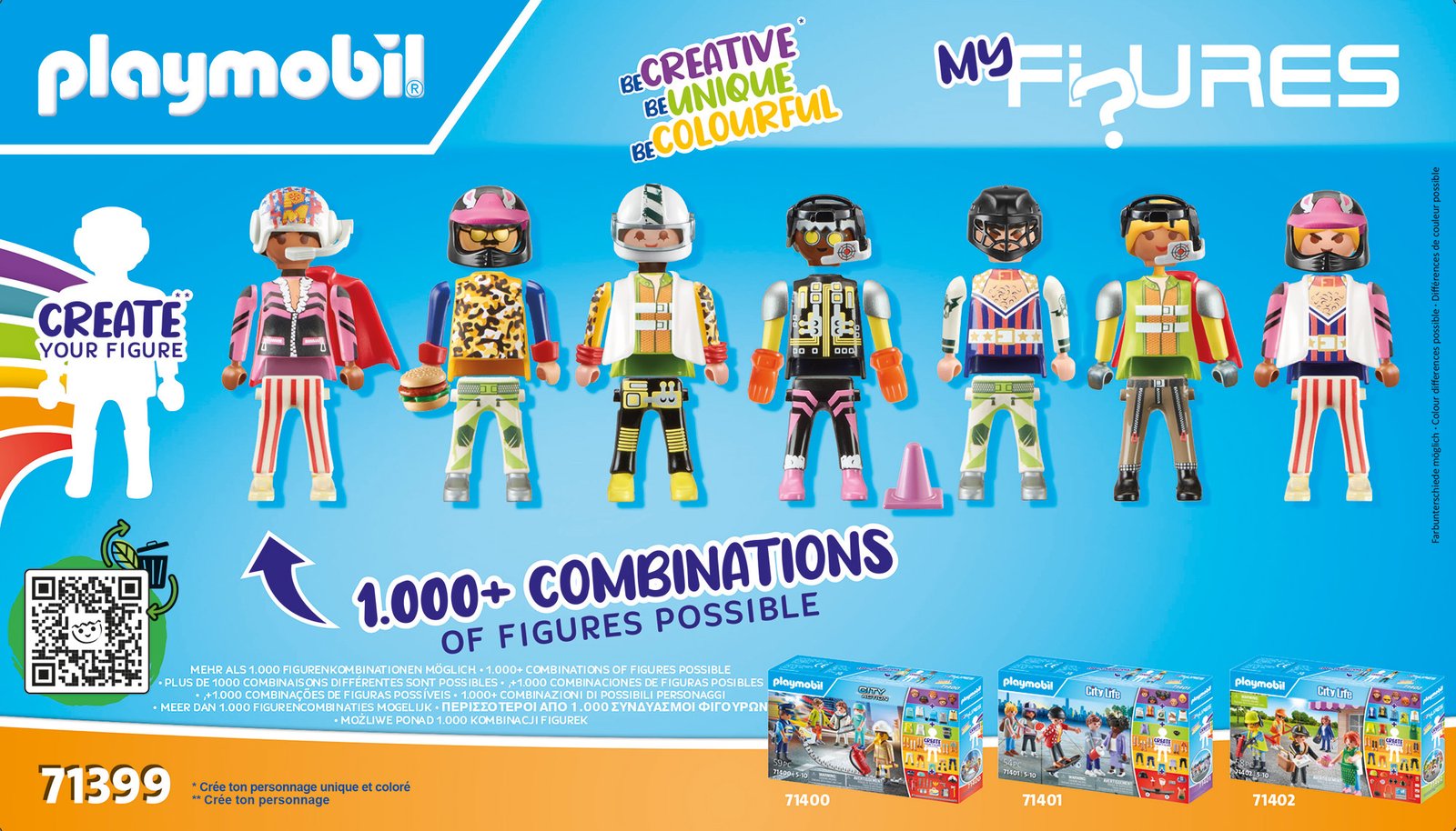 Playmobil 71399 My Figures: Stunt Show มายฟิกเกอร์: สตั๊นท์โชว์ - Image 4