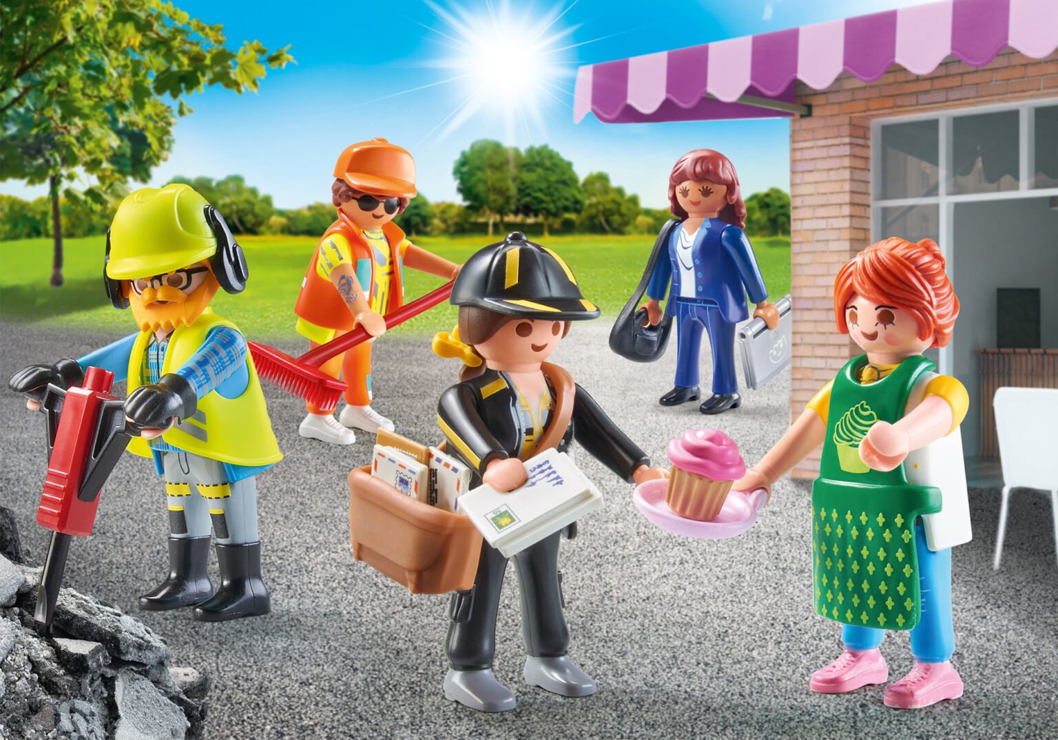 Playmobil 71402 My Figures: Life in the City มายฟิกเกอร์: ชีวิตในเมือง