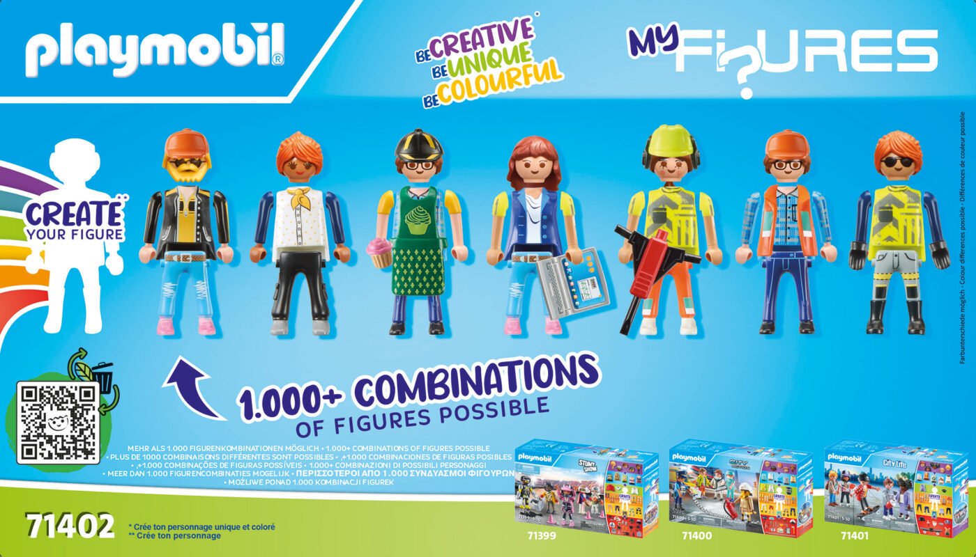 Playmobil 71402 My Figures: Life in the City มายฟิกเกอร์: ชีวิตในเมือง - Image 4