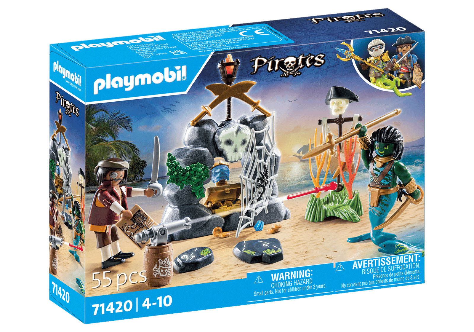 Playmobil 71420 Pirates Treasure Hunt โจรสลัด ล่าขุมทรัพย์ - Image 2