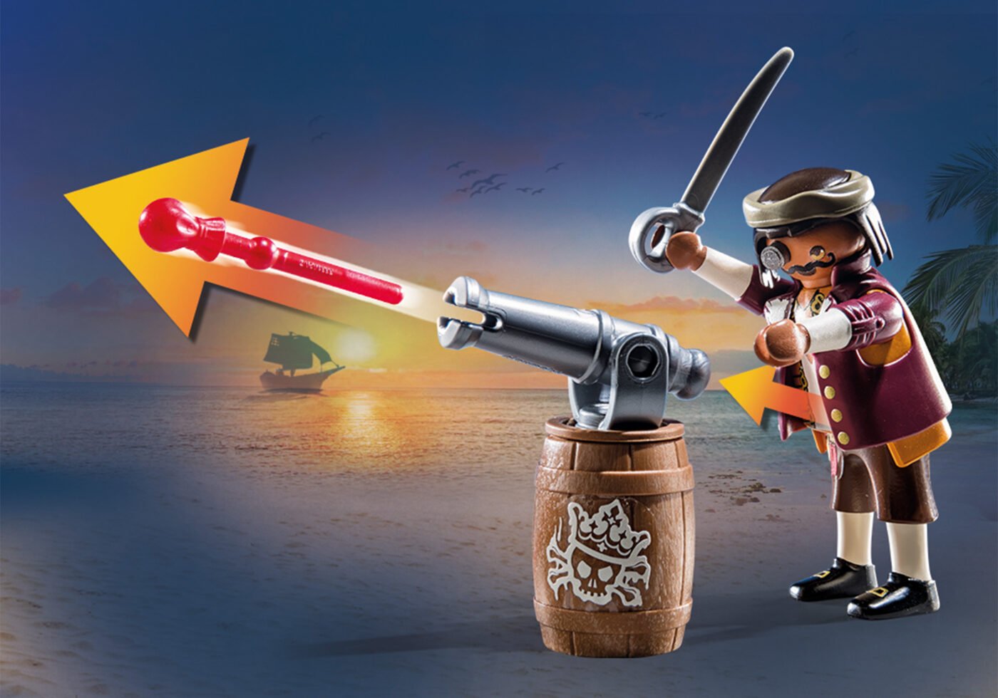Playmobil 71420 Pirates Treasure Hunt โจรสลัด ล่าขุมทรัพย์ - Image 4
