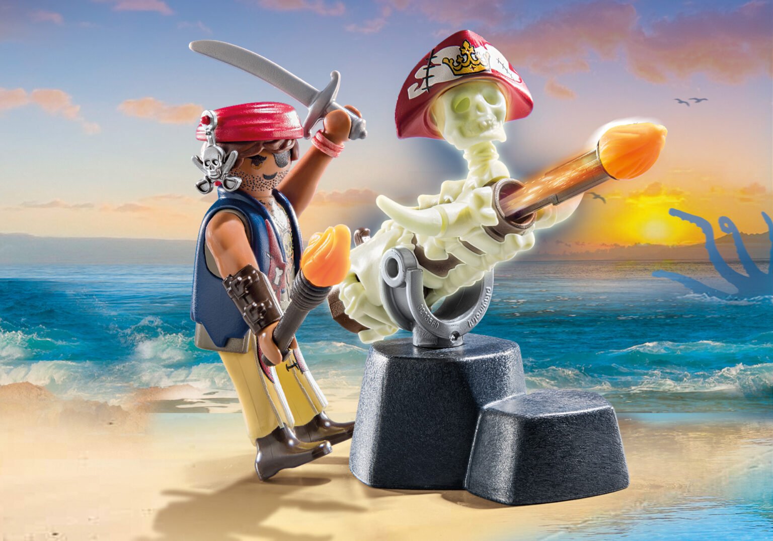 Playmobil 71421 Pirates Cannon Master โจรสลัด แคนนอนมาสเตอร์