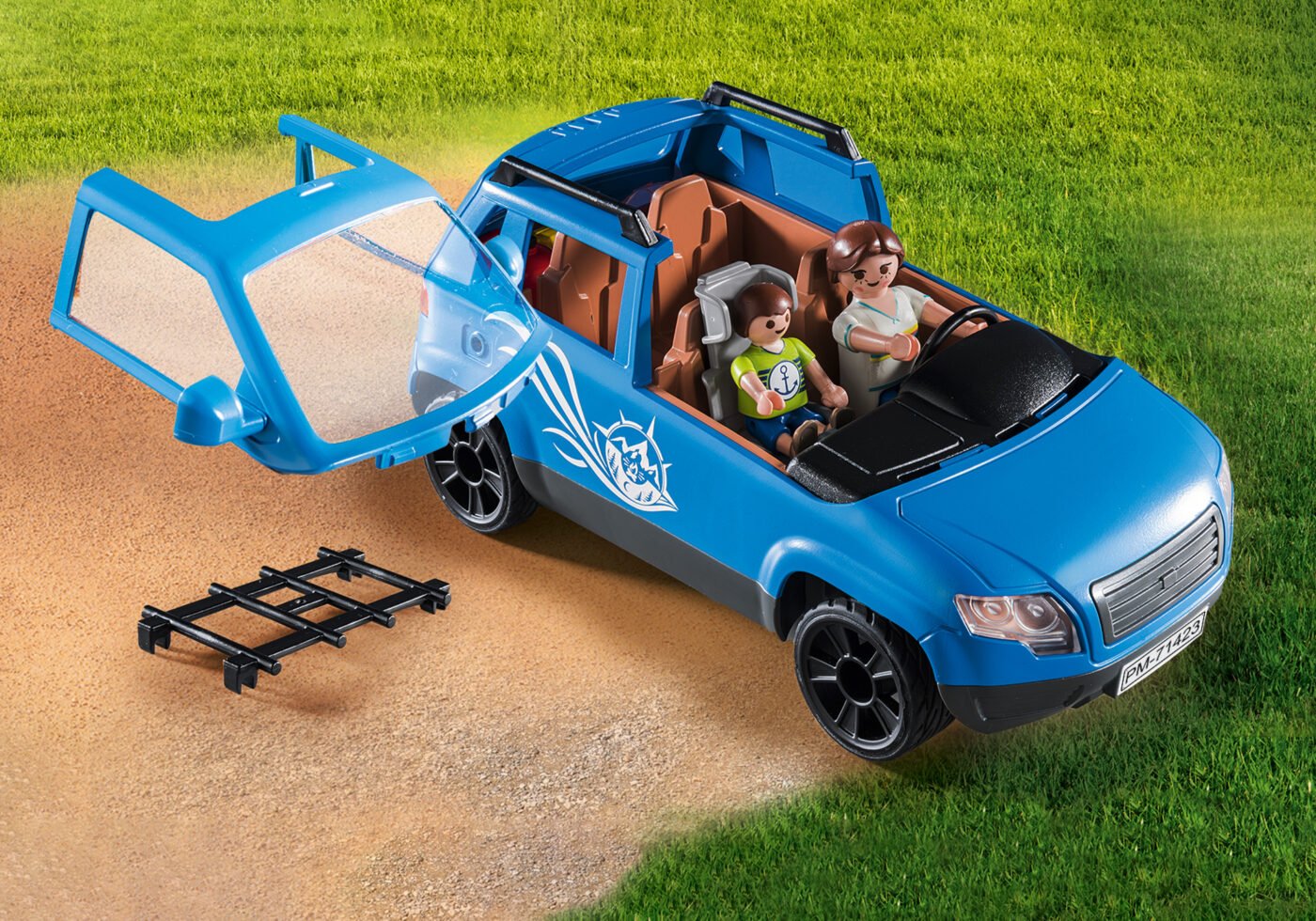 Playmobil 71423 Camping Caravan with Car แคมป์ปิ้ง คาราวานรถยนต์ - Image 5