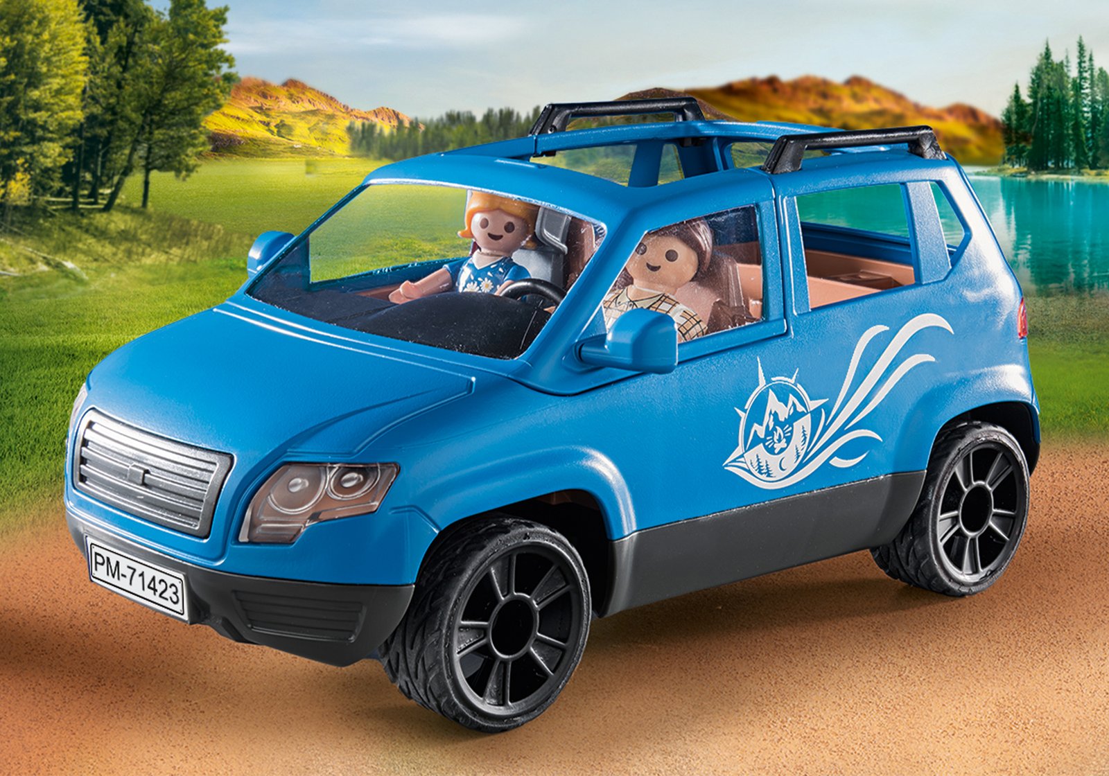 Playmobil 71423 Camping Caravan with Car แคมป์ปิ้ง คาราวานรถยนต์ - Image 6
