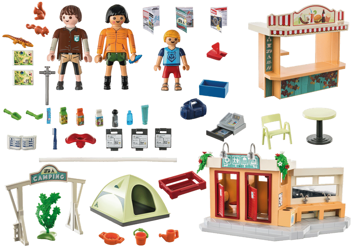 Playmobil 71424 Camping Campsite แคมป์ปิ้ง แคมป์ไซต์ - Image 3