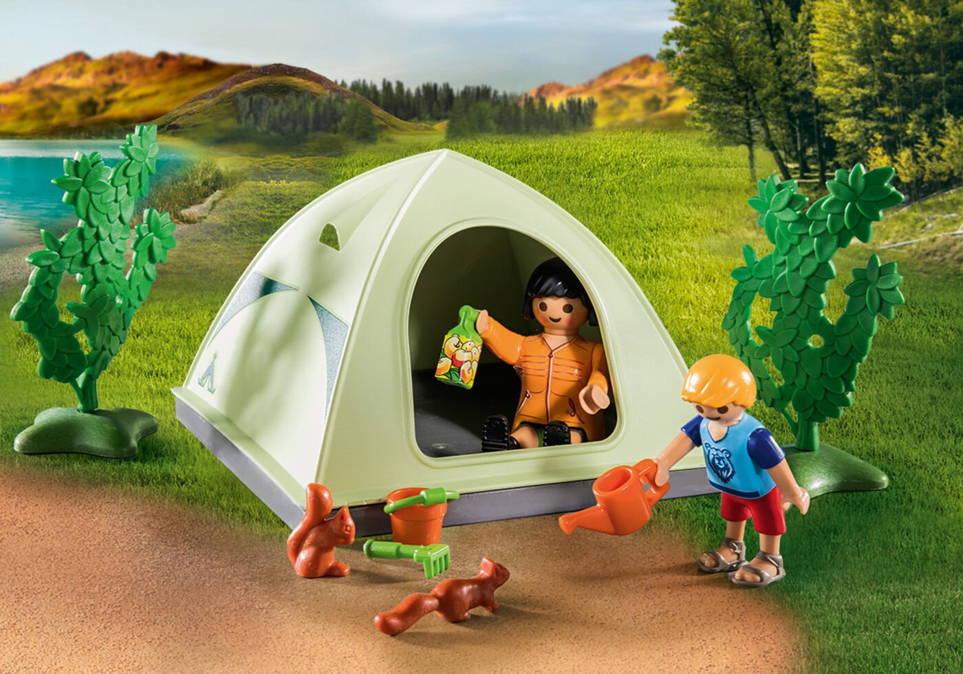 Playmobil 71424 Camping Campsite แคมป์ปิ้ง แคมป์ไซต์ - Image 6