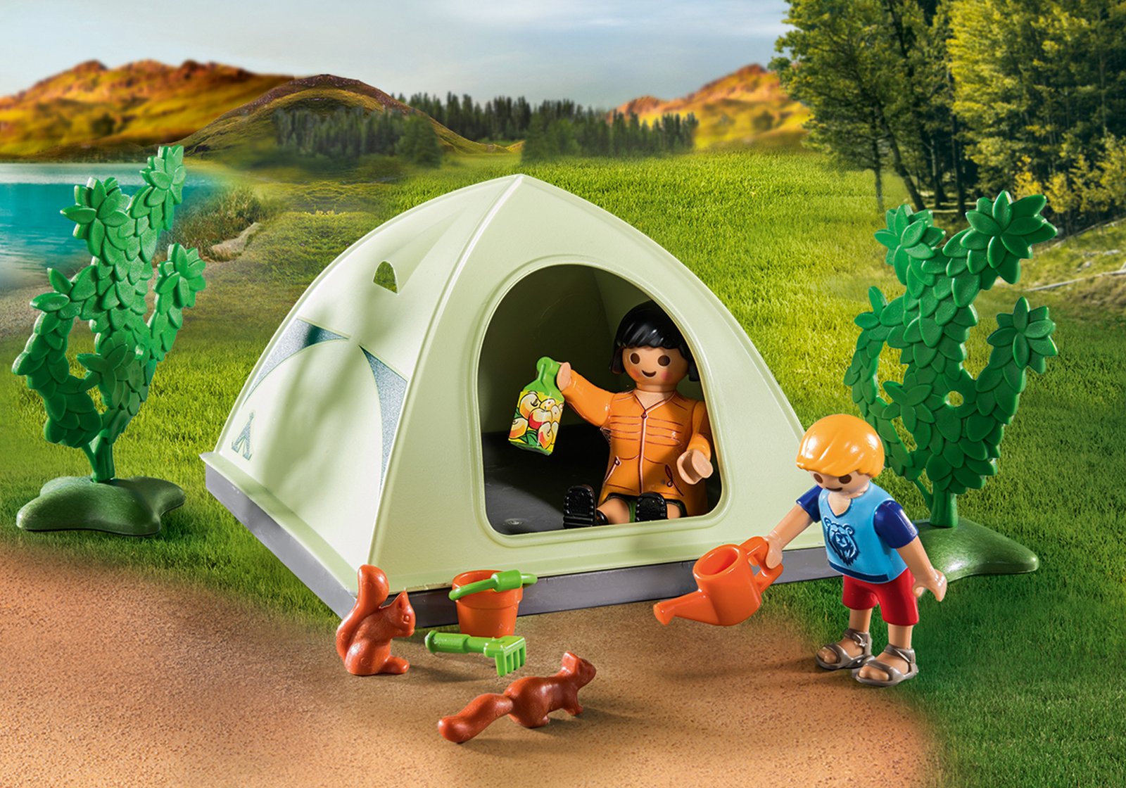 Playmobil 71424 Camping Campsite แคมป์ปิ้ง แคมป์ไซต์ - Image 6