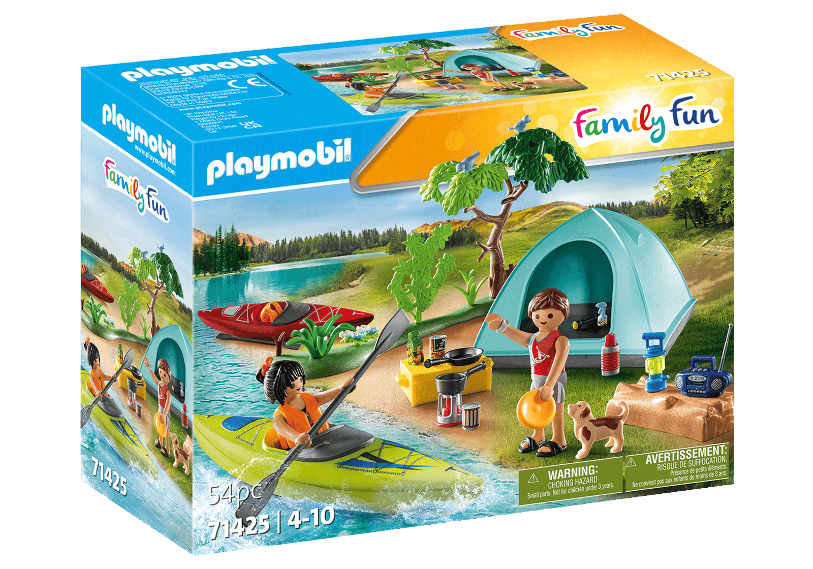 Playmobil 71425 Camping Campsite with Campfire แคมป์ปิ้ง ที่ตั้งแคมป์พร้อมแคมป์ไฟ - Image 2