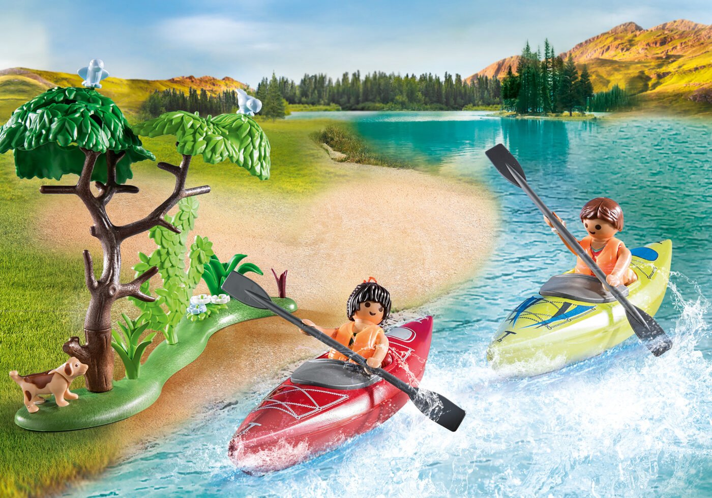Playmobil 71425 Camping Campsite with Campfire แคมป์ปิ้ง ที่ตั้งแคมป์พร้อมแคมป์ไฟ - Image 4