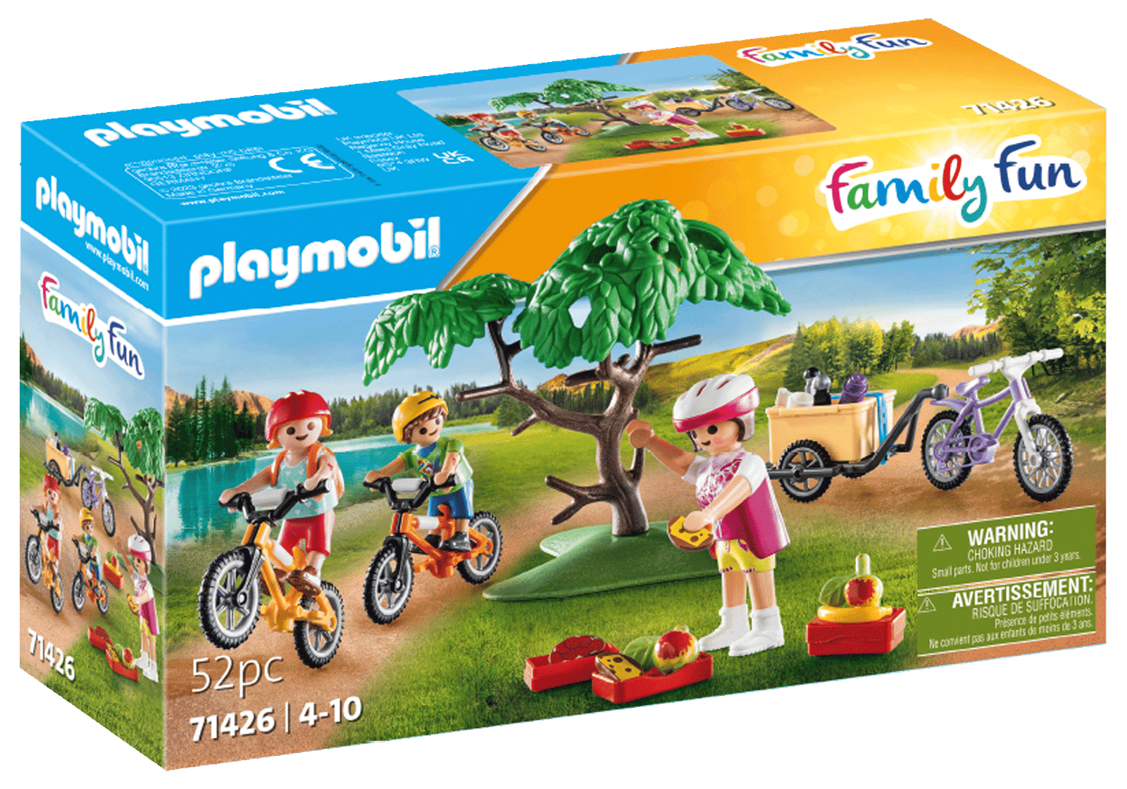 Playmobil 71426 Camping Mountain Bike Tour แคมป์ปิ้ง ทัวร์จักรยานเสือภูเขา - Image 2