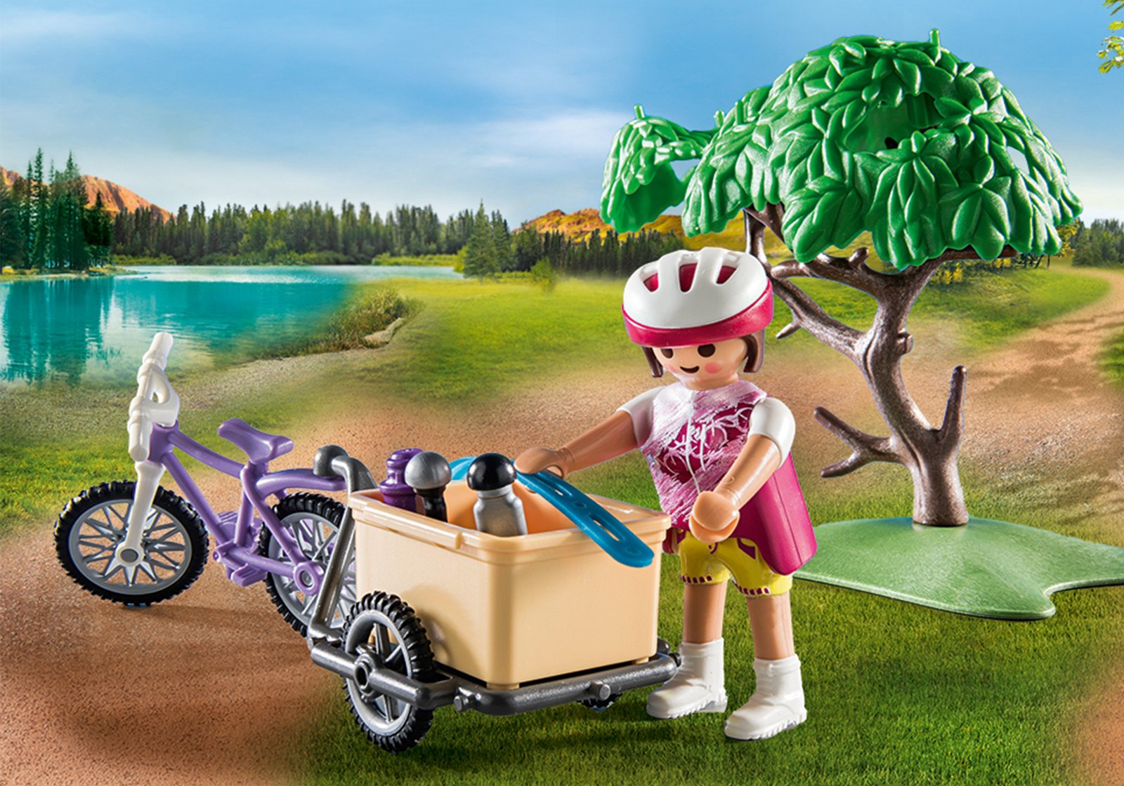 Playmobil 71426 Camping Mountain Bike Tour แคมป์ปิ้ง ทัวร์จักรยานเสือภูเขา - Image 4