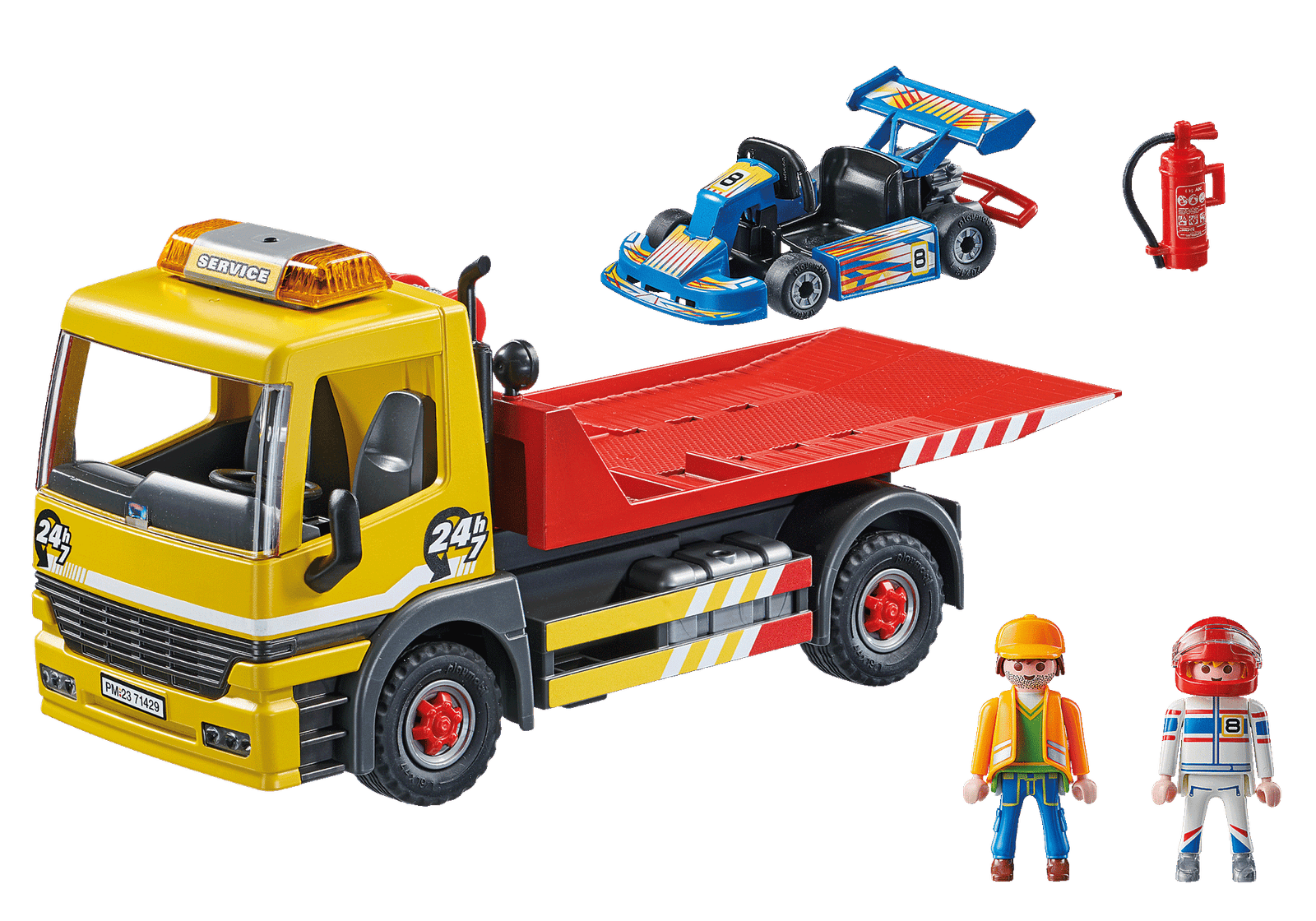 Playmobil 71429 Promo Pack Towing Service โปรโมแพ็ค รถบริการลากจูง - Image 3