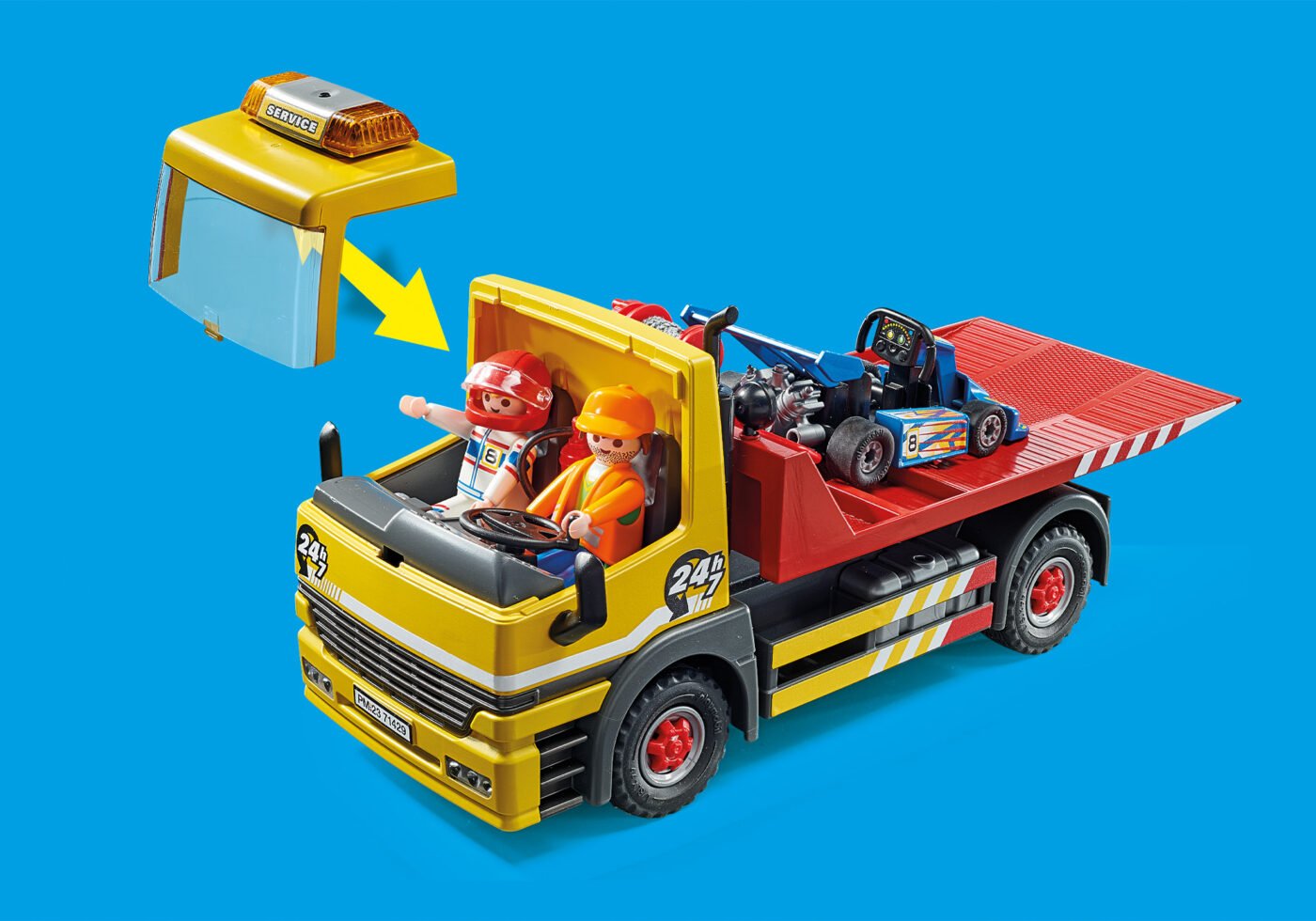Playmobil 71429 Promo Pack Towing Service โปรโมแพ็ค รถบริการลากจูง - Image 4