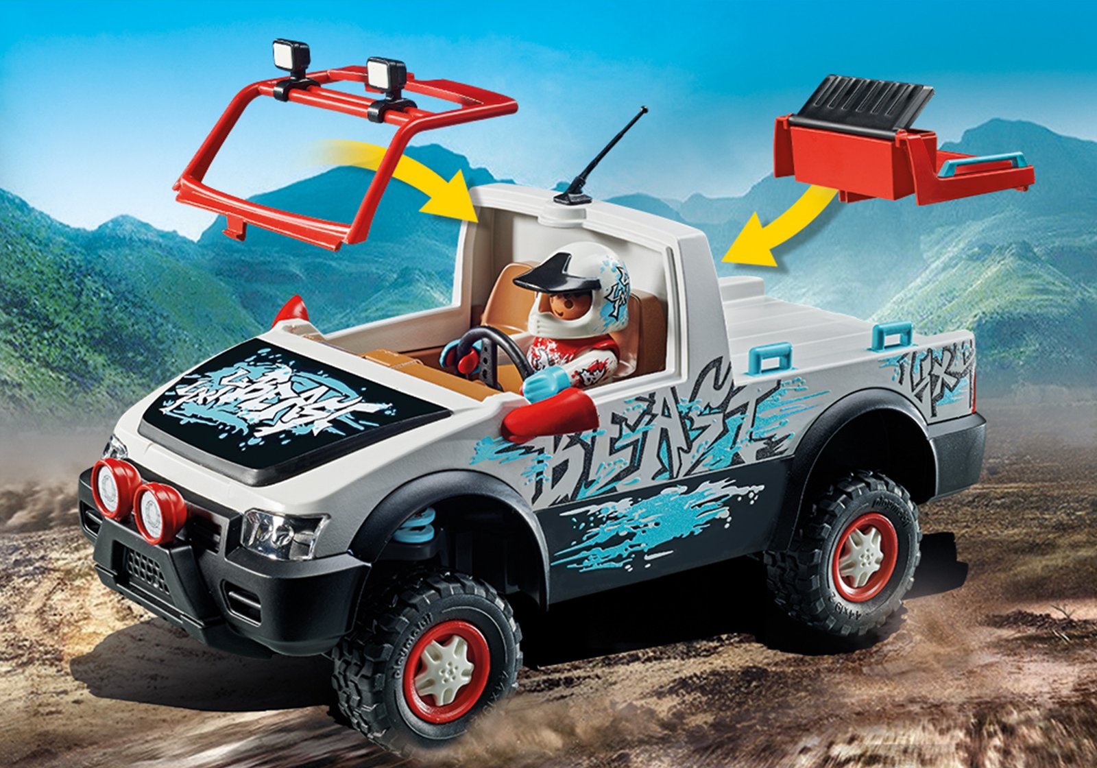 Playmobil 71430 Promo Pack Rally Car โปรโมแพ็ค รถแรลลี่ - Image 5
