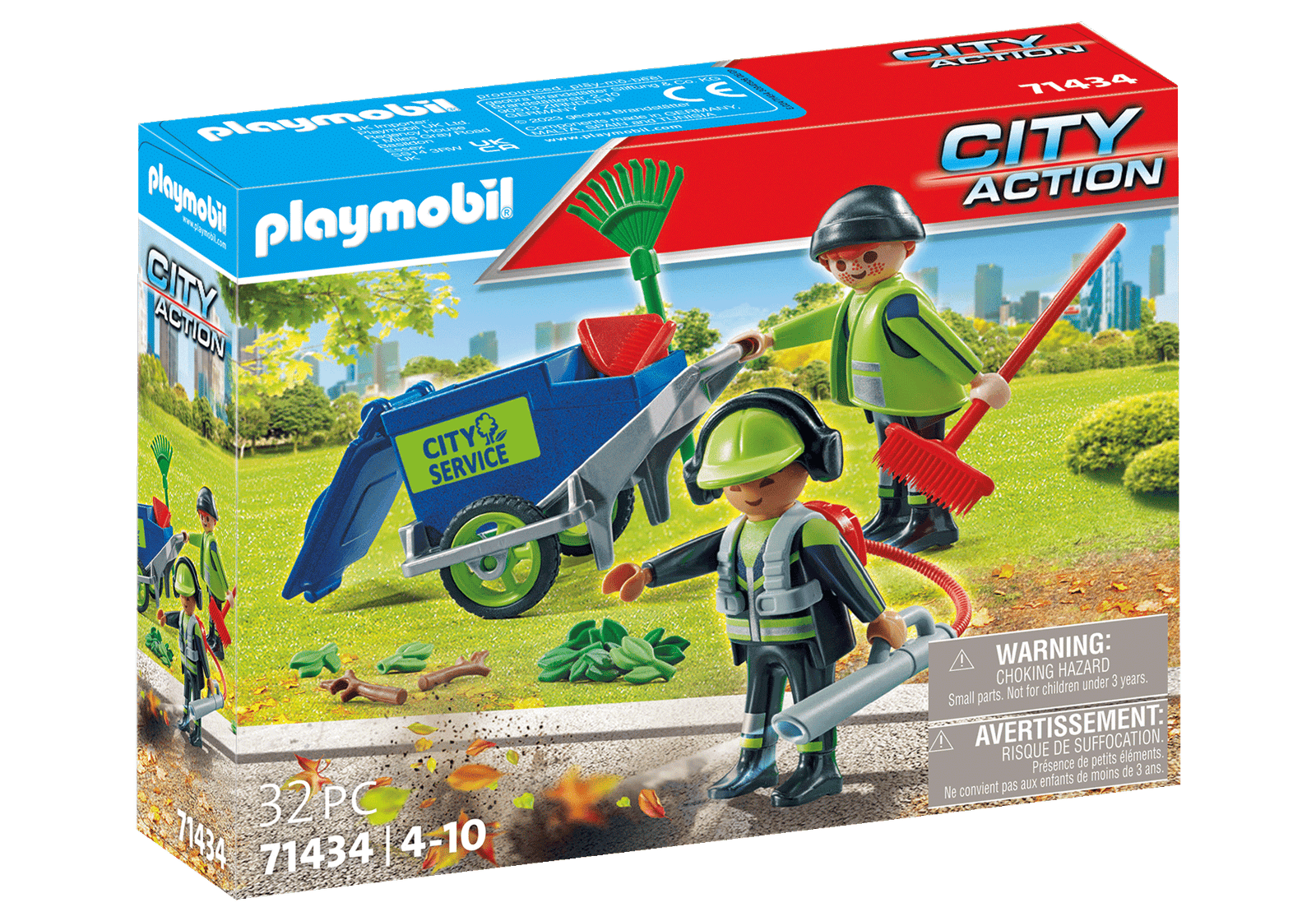 Playmobil 71434 City Cleaning Street Cleaning Team City Cleaning ทีมทำความสะอาดถนน - Image 2