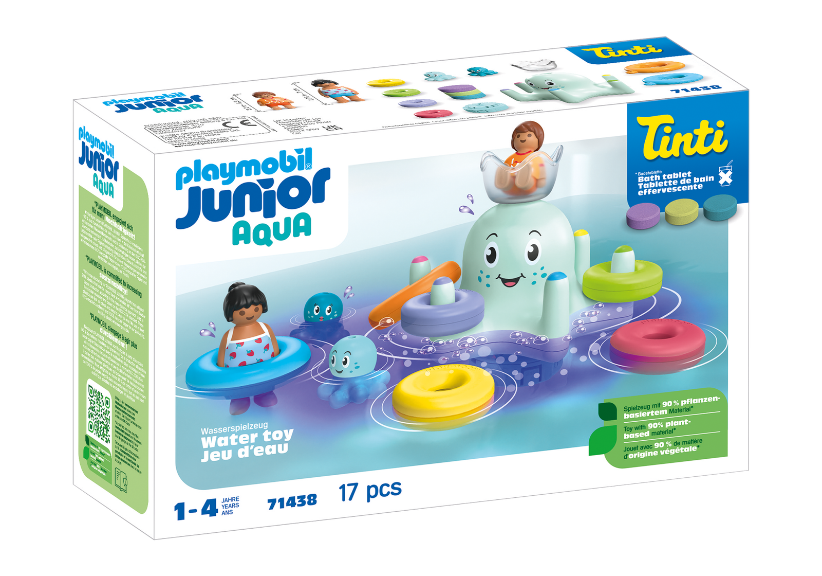 Playmobil 71438 JUNIOR & Tinti: Colourful Kraken จูเนียร์ & ทิ้นที่ ปลาหมึกยักษ์หลากสี - Image 2