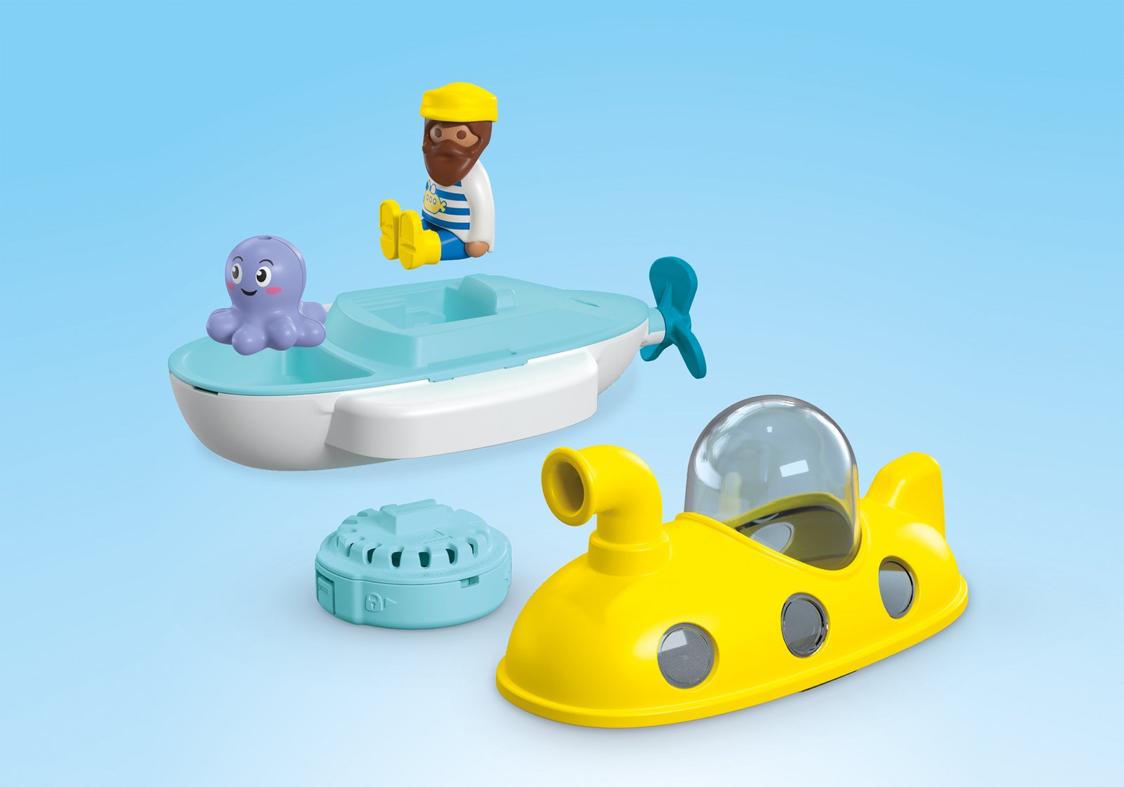 Playmobil 71440 JUNIOR & Tinti: Colourful Submarine จูเนียร์ & ทิ้นที่ เรือดำน้ำแสนสนุก - Image 5