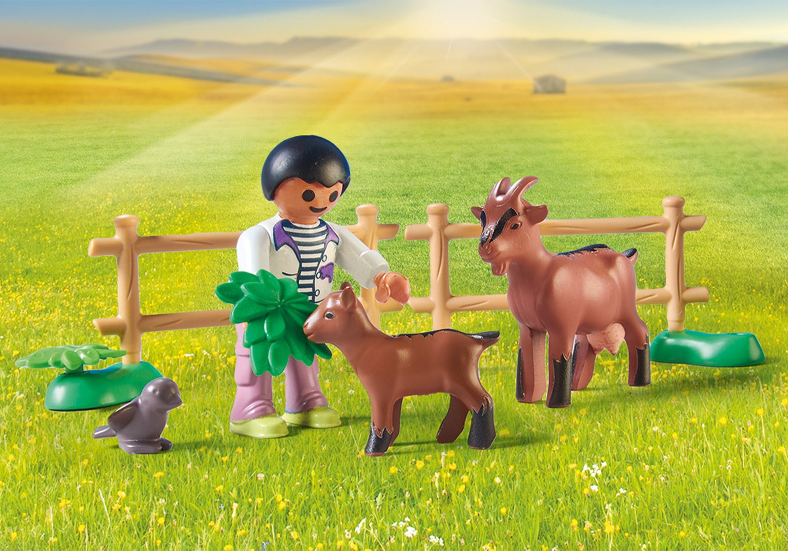 Playmobil 71442 Farm III Tractor with trailer and water tank ฟาร์ม3 รถแทรกเตอร์พร้อมรถพ่วงและถังน้ำ - Image 6