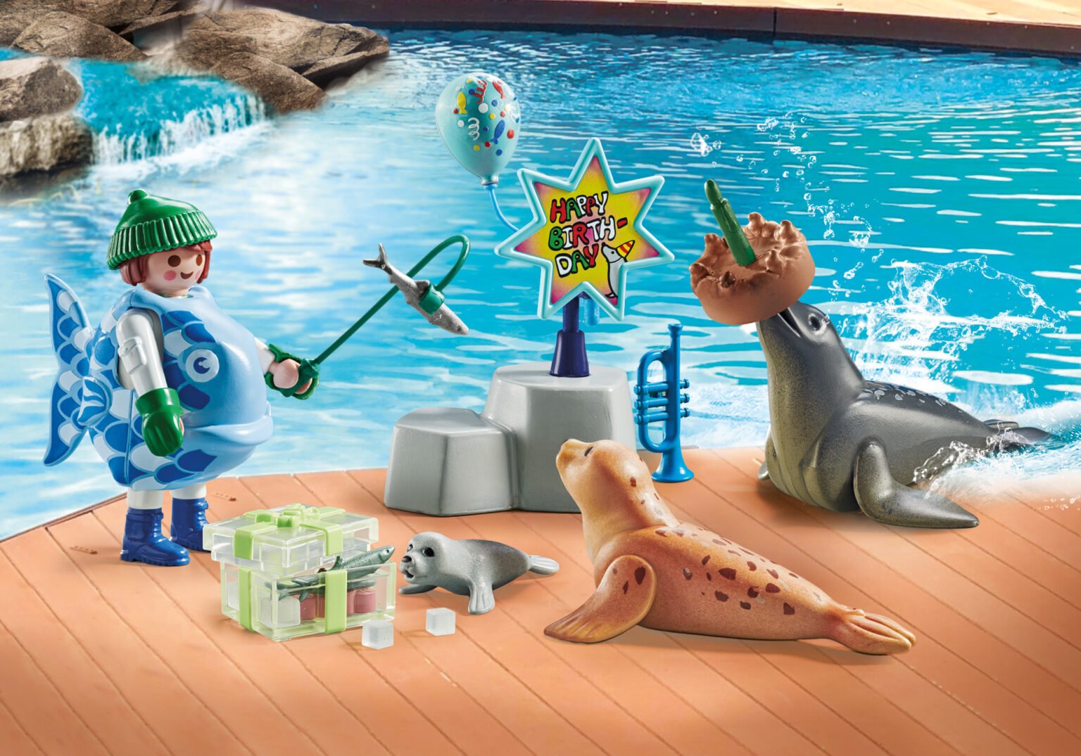 Playmobil 71448 50th Years Gift sets Keeper with Animals 50 ปี ชุดของขวัญ ผู้ดูแลกับสัตว์