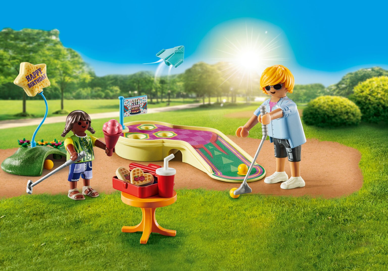 Playmobil 71449 50th Years Gift sets Mini Golf 50 ปี ชุดของขวัญ มินิกอล์ฟ